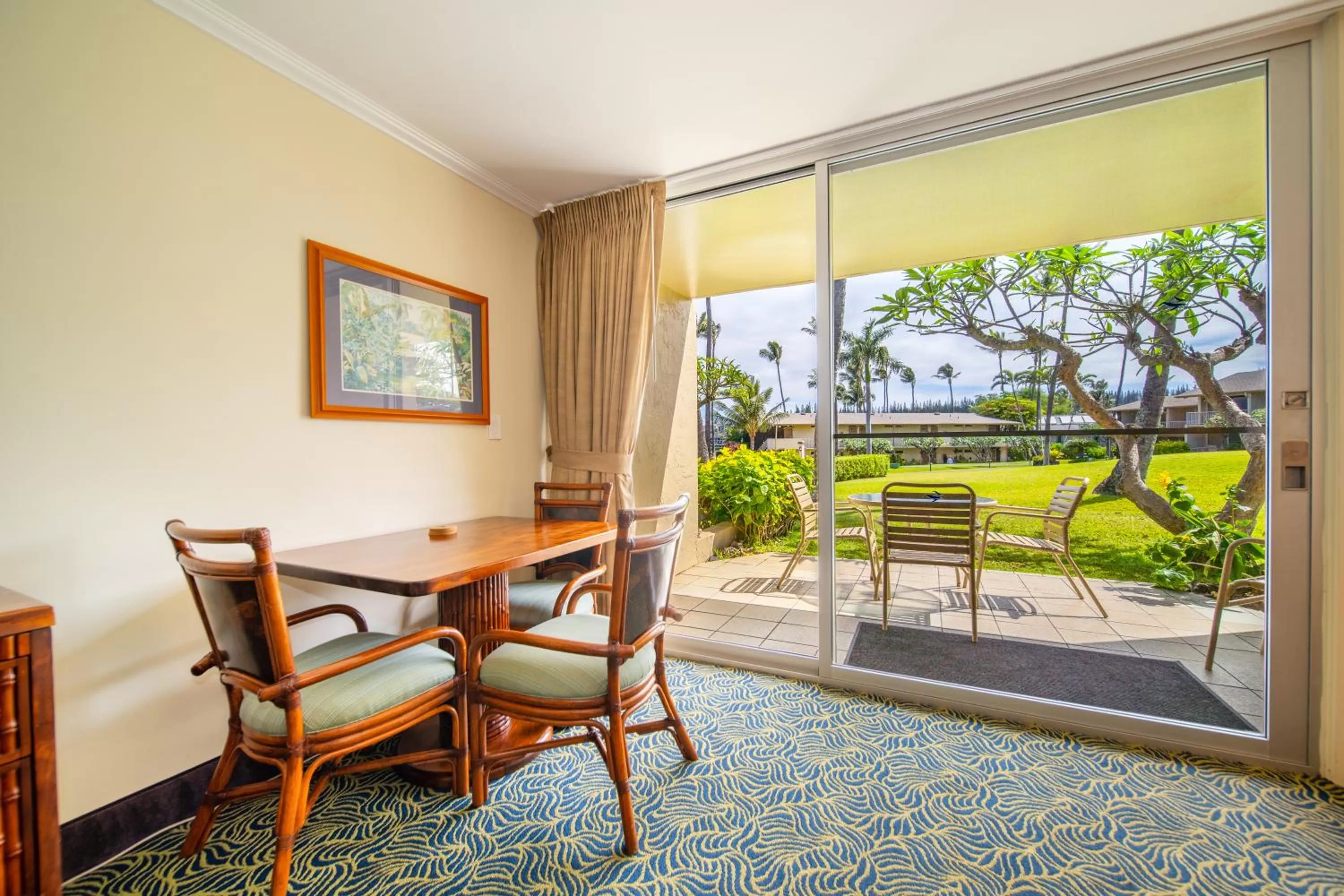 Balcony/Terrace in Napili Shores Maui by OUTRIGGER - No Resort & Housekeeping Fees
