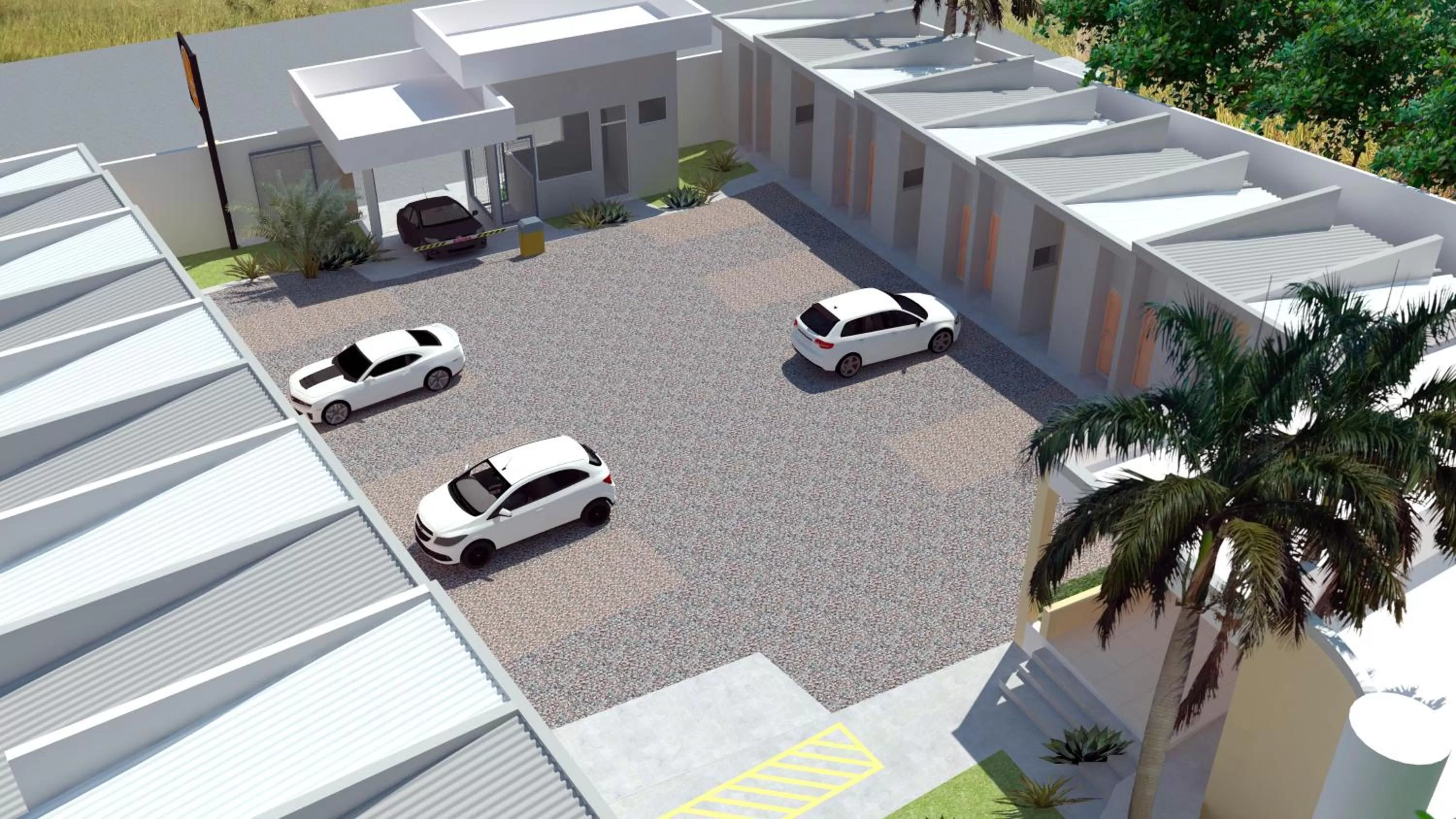 Property building in Hotel e Pousada Bem Bom - Itu