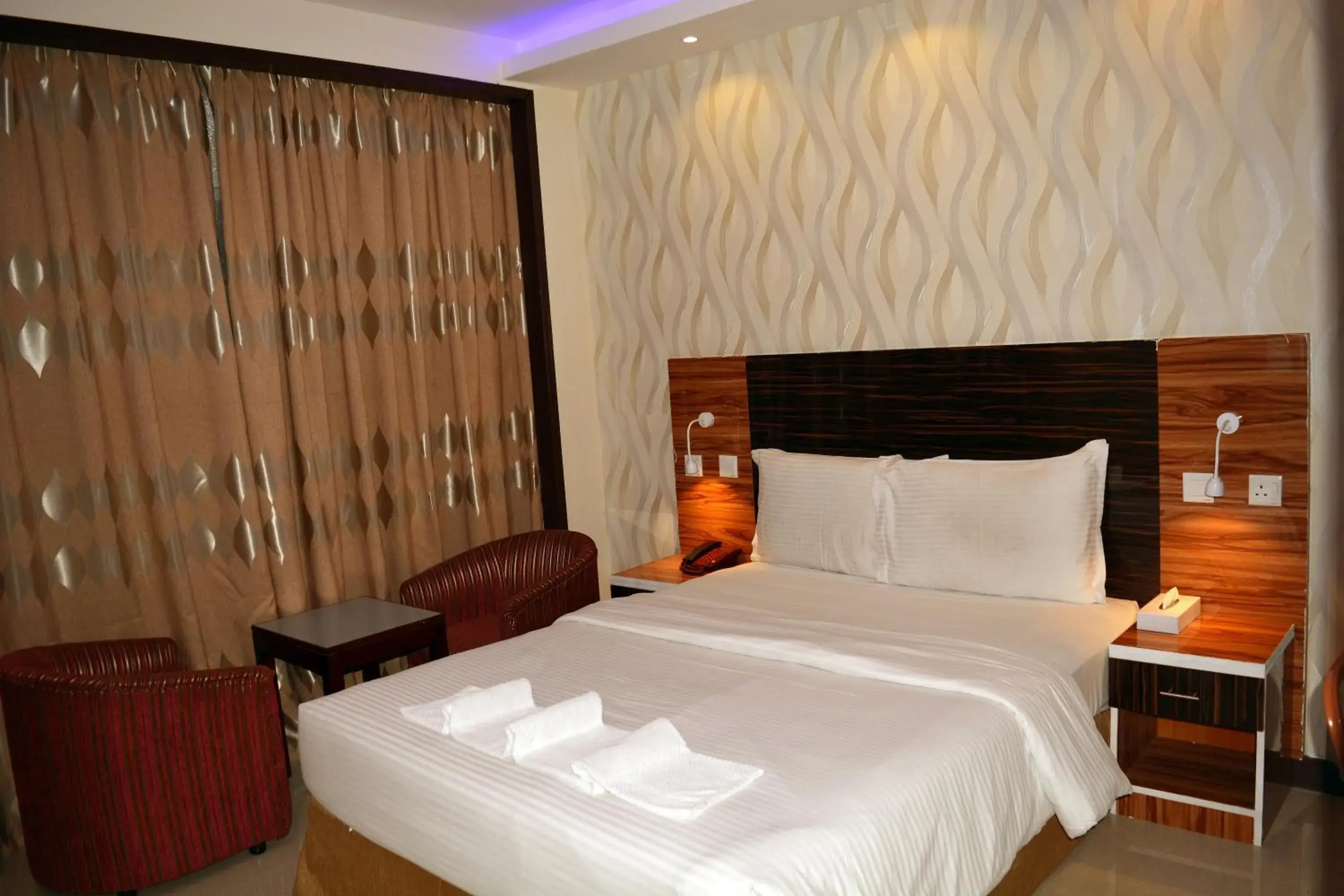 Bed in Zagy Hotel