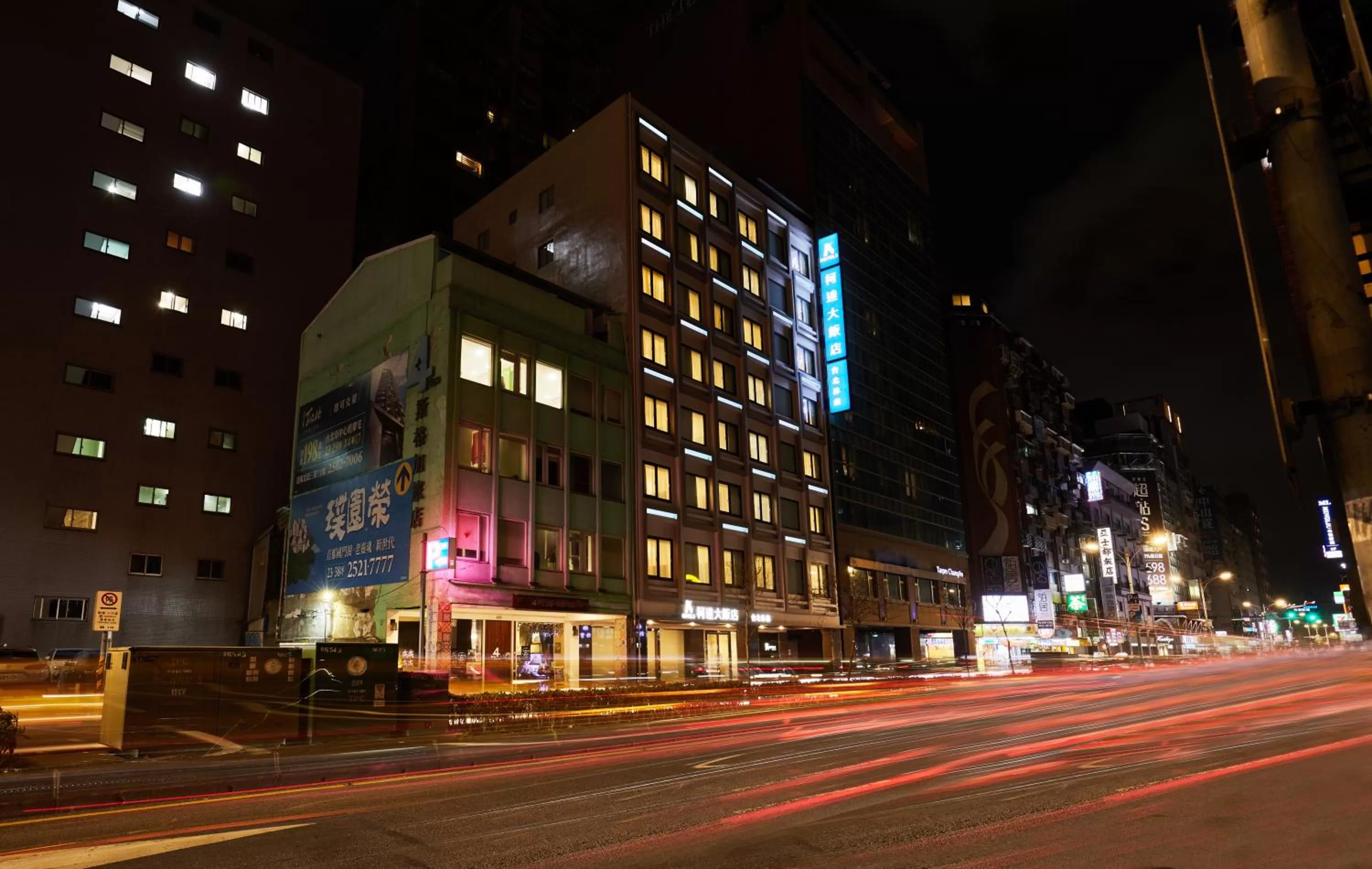 Property building in K Hotels Taipei Linsen