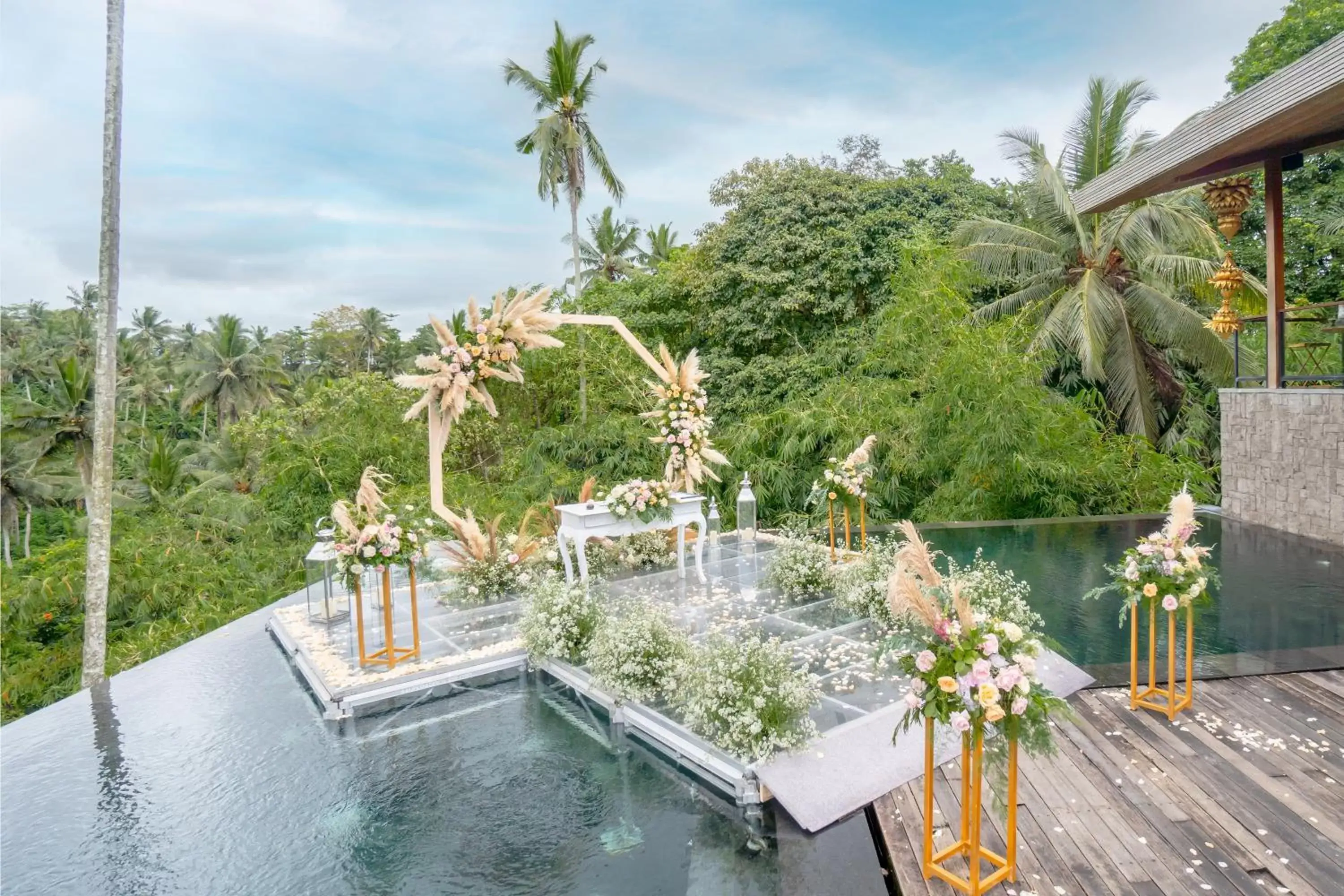 wedding, Pool View in Kaamala Resort Ubud by Ini Vie Hospitality