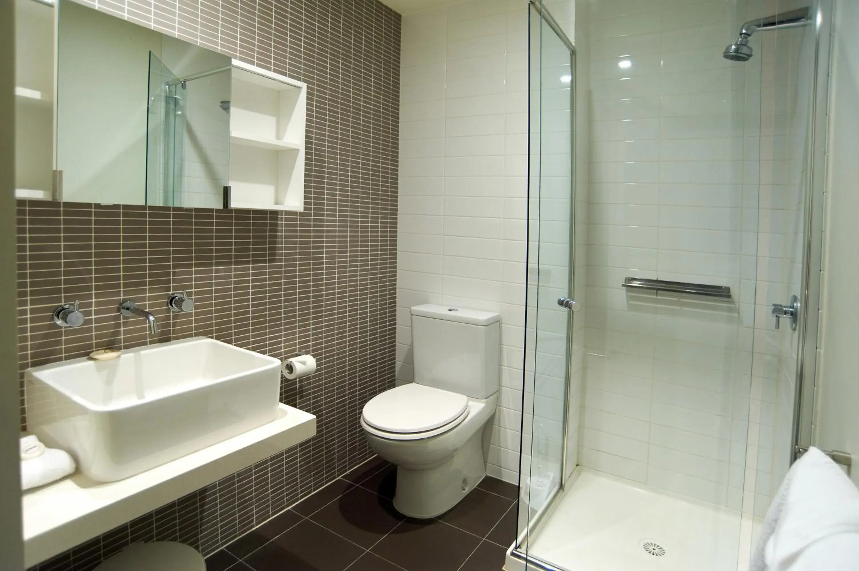 Shower, Bathroom in City Edge on Elizabeth Apartment Hotel
