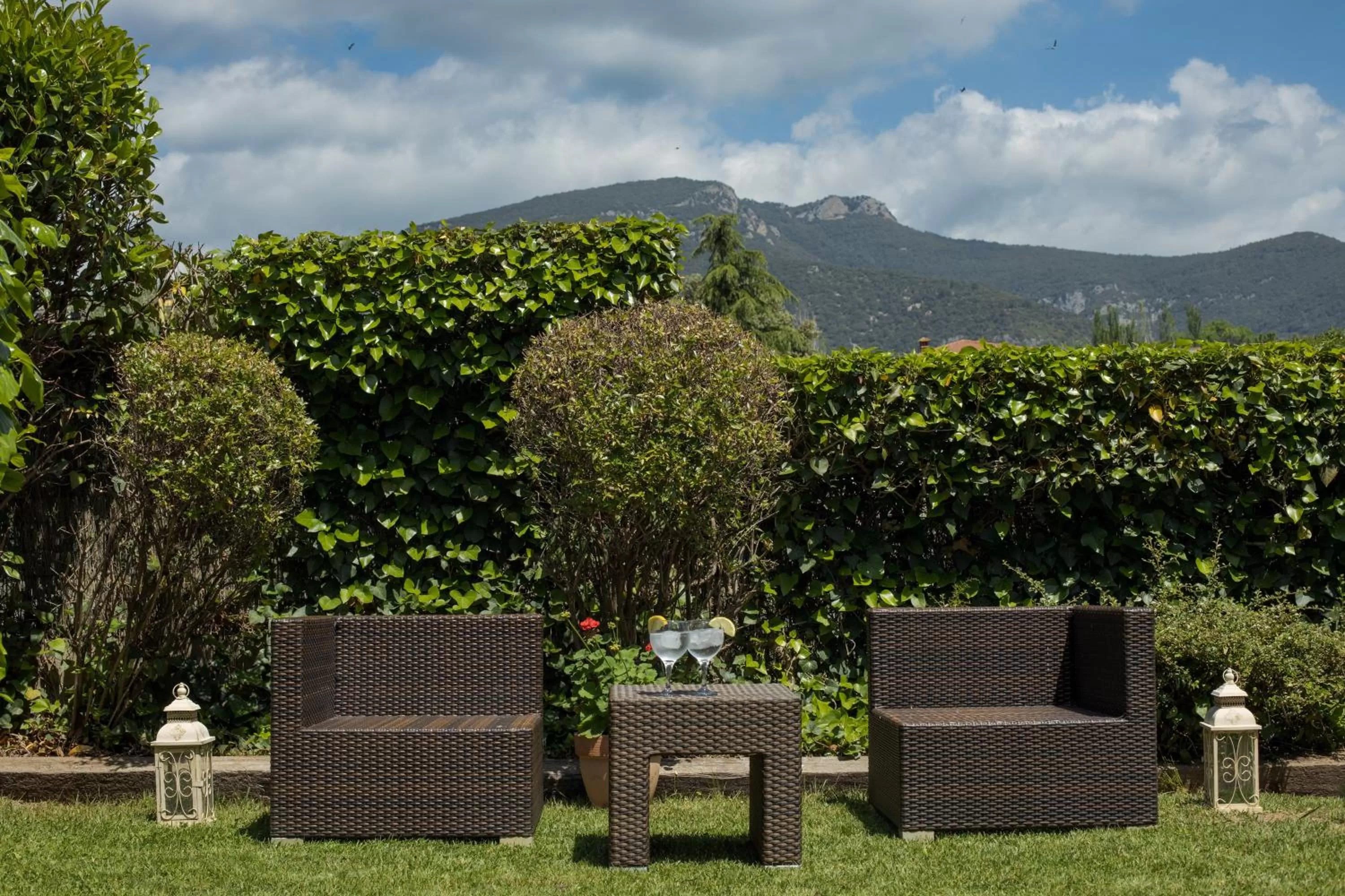 Garden in Hotel Alta Garrotxa