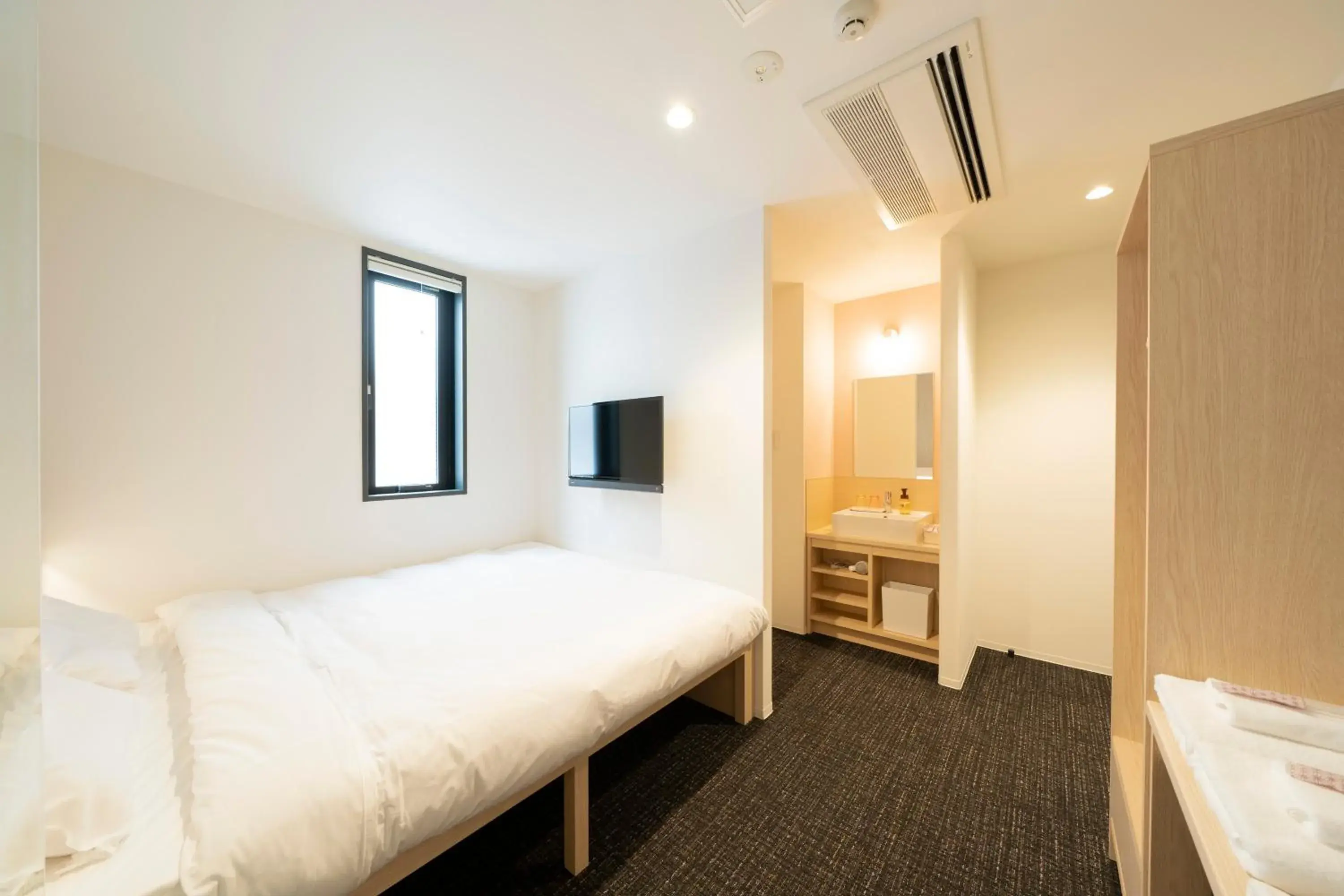 Bed in WeBase Hiroshima