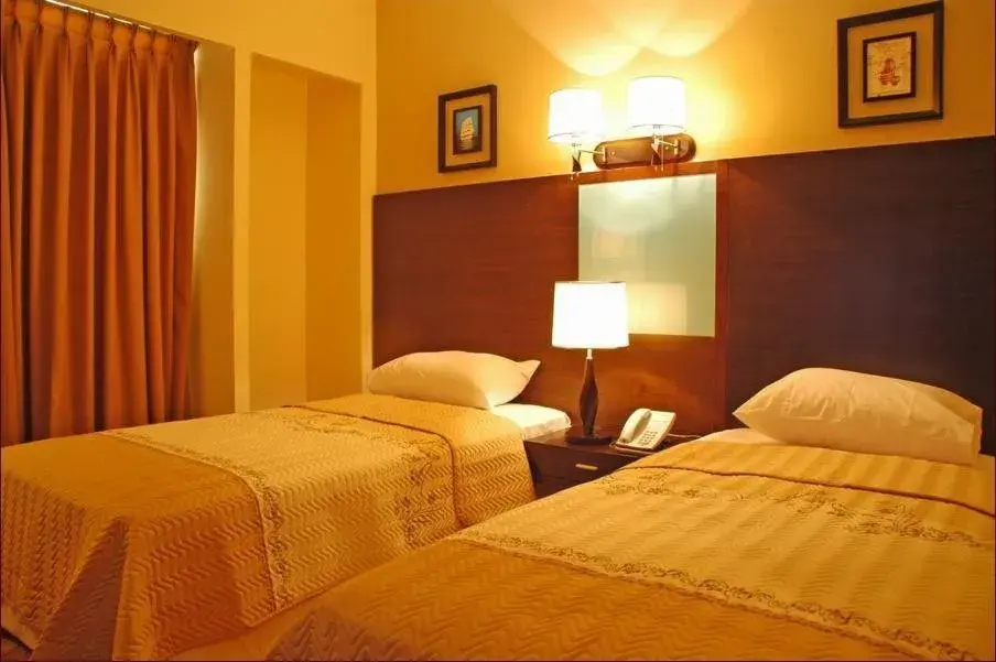 Photo of the whole room, Bed in Galaxy Hotel Amman