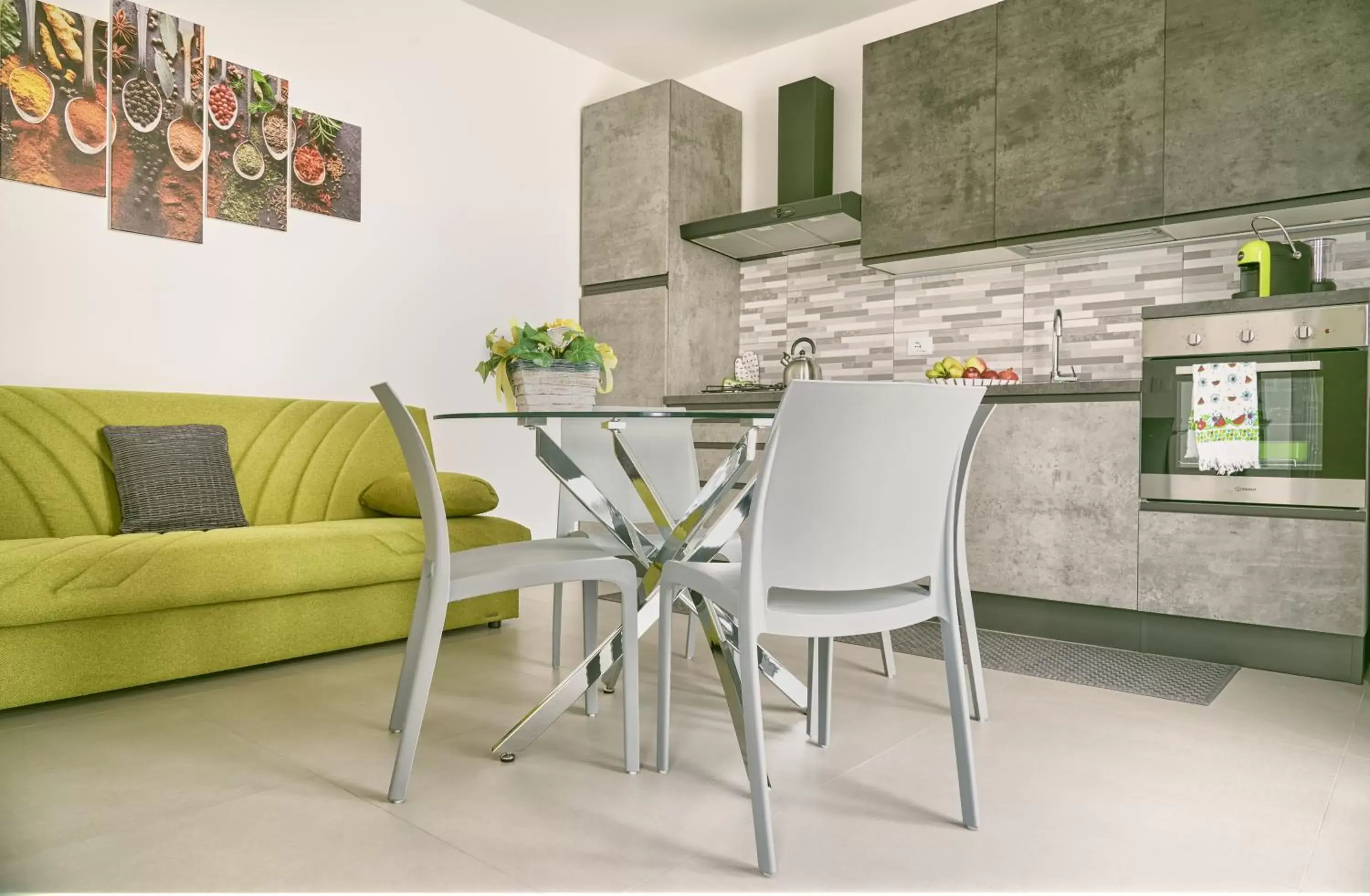 Kitchen or kitchenette, Dining Area in Il Casale di Monacella