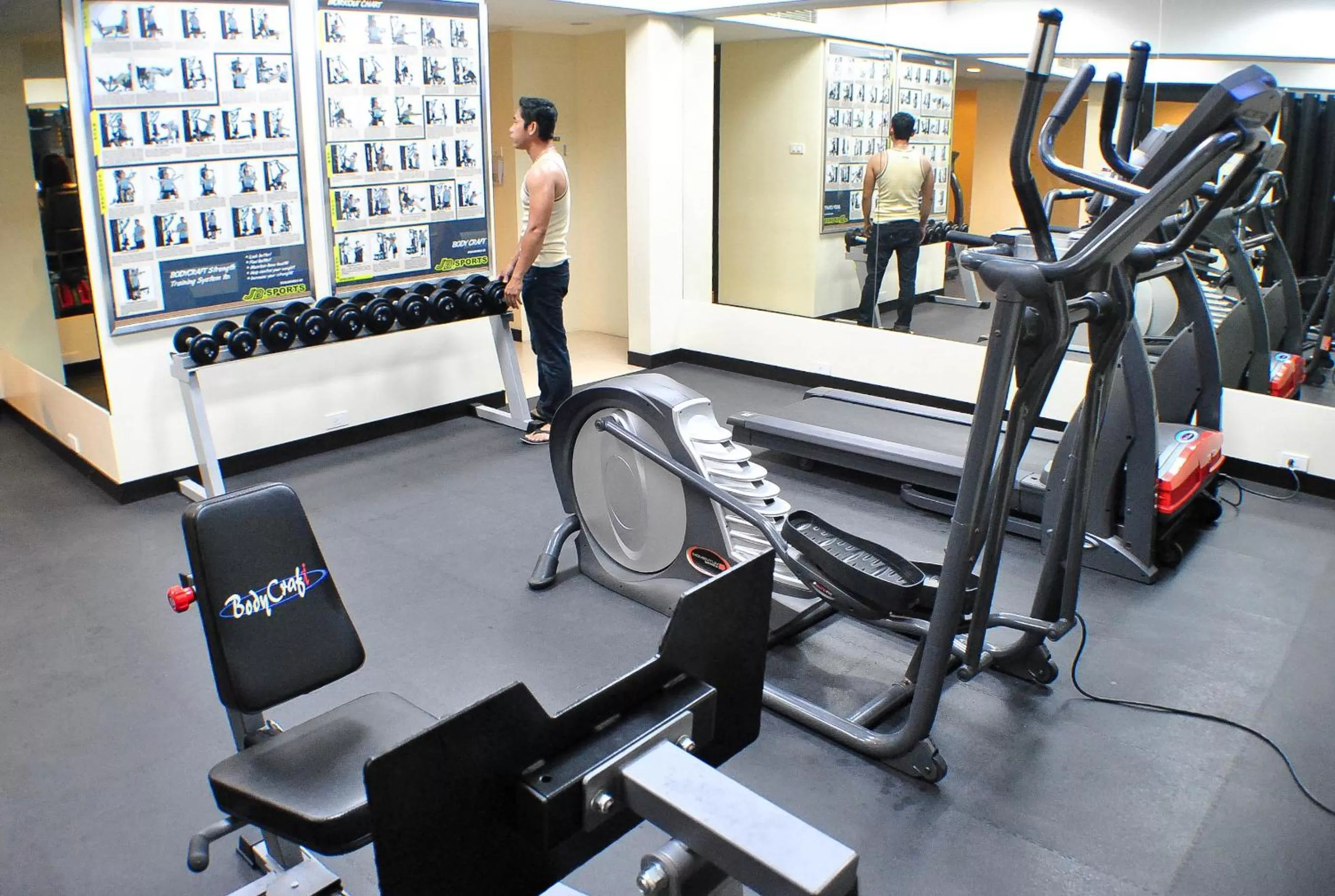 Fitness centre/facilities in Hotel Elizabeth Cebu