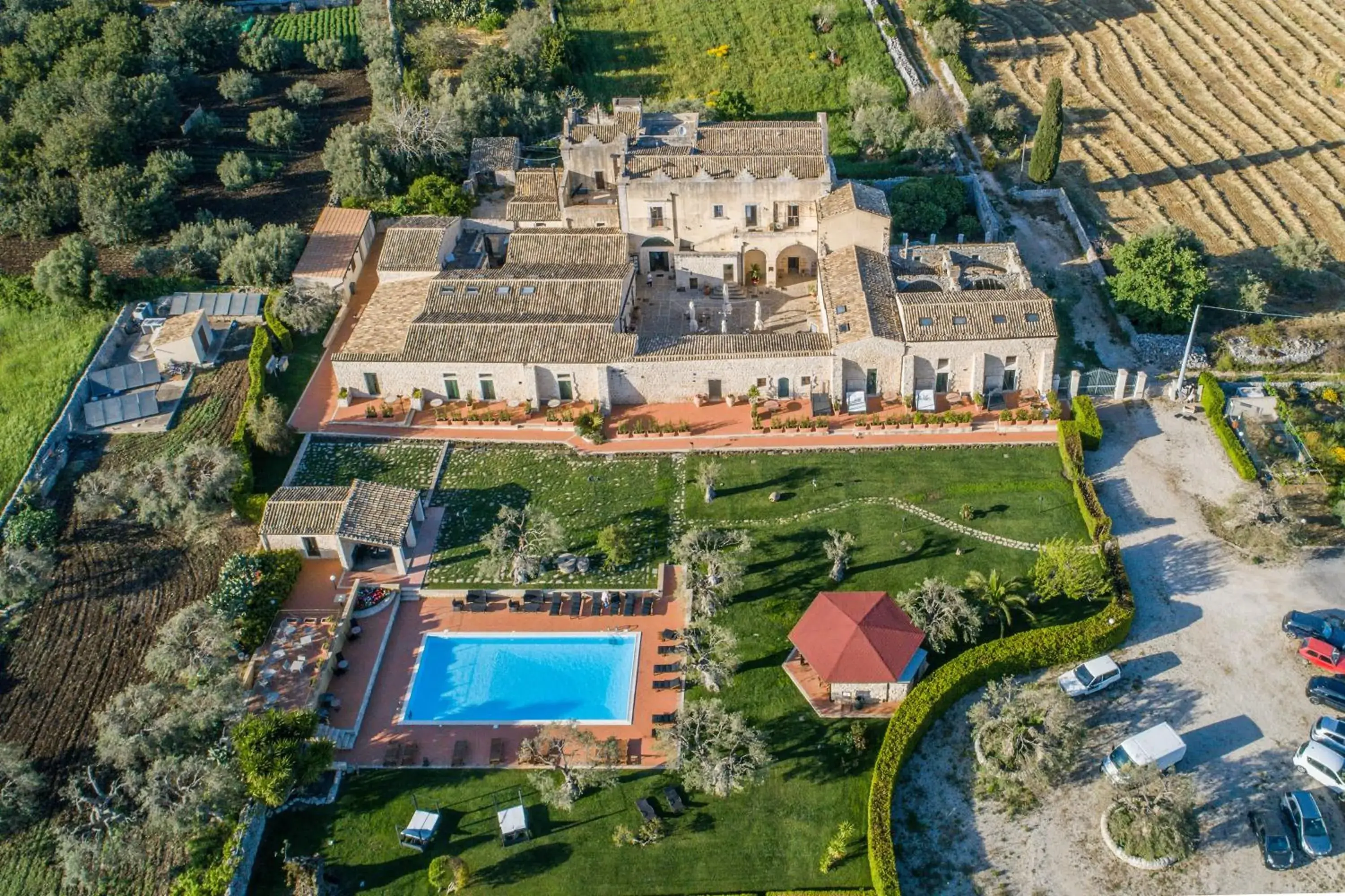 Property building, Bird's-eye View in Torre Don Virgilio Country Hotel