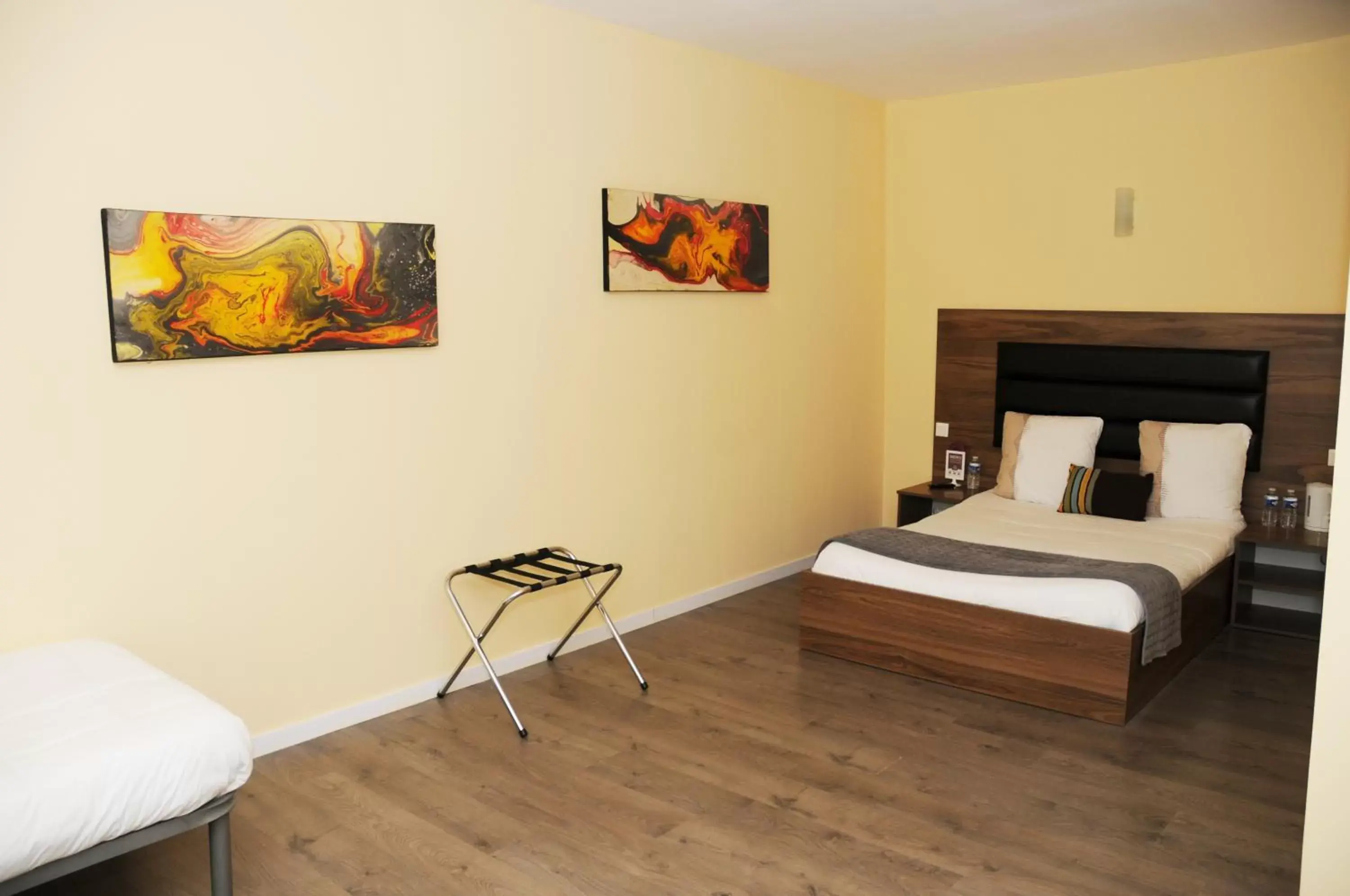 Bed, Room Photo in Kyriad Direct Morez