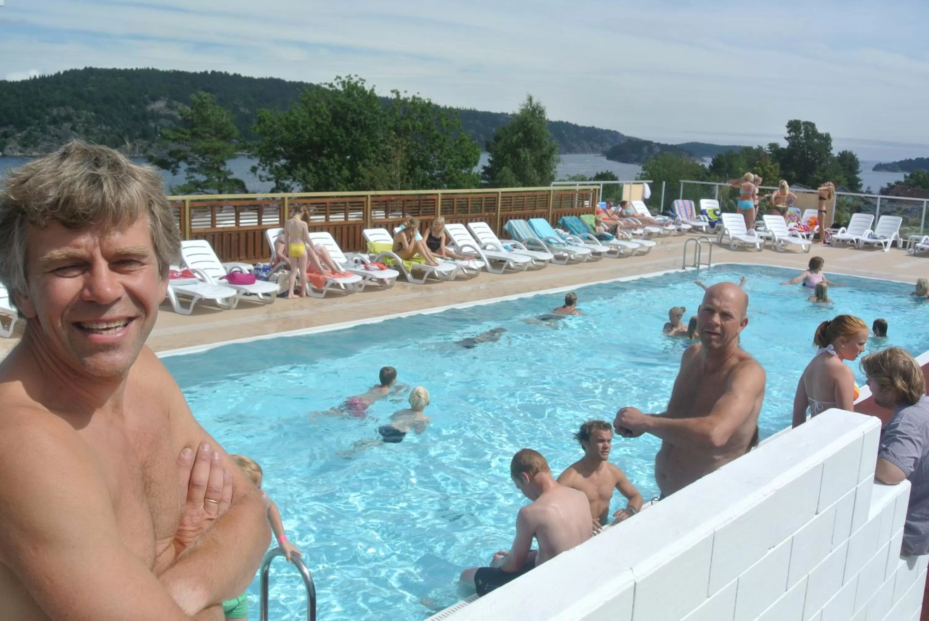 Swimming pool in Sørlandet Feriesenter