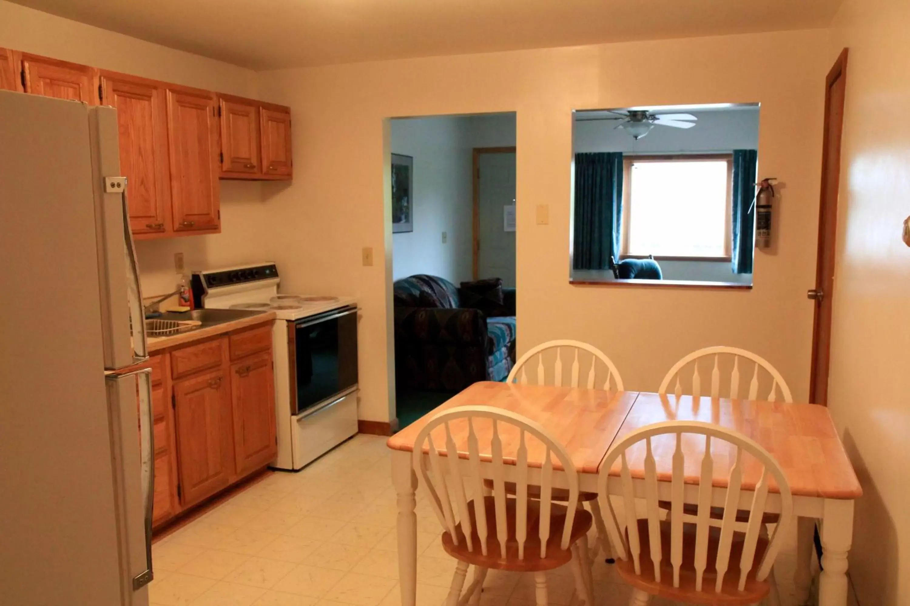 Kitchen or kitchenette, Kitchen/Kitchenette in Sara Placid Inn & Suites