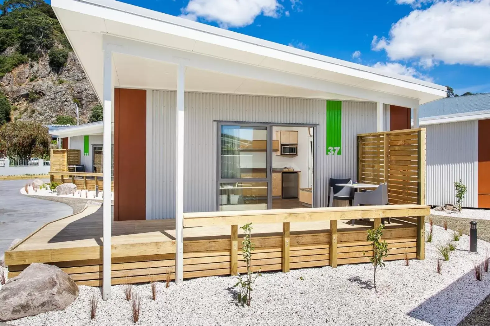 Balcony/Terrace, Property Building in Awa Motel