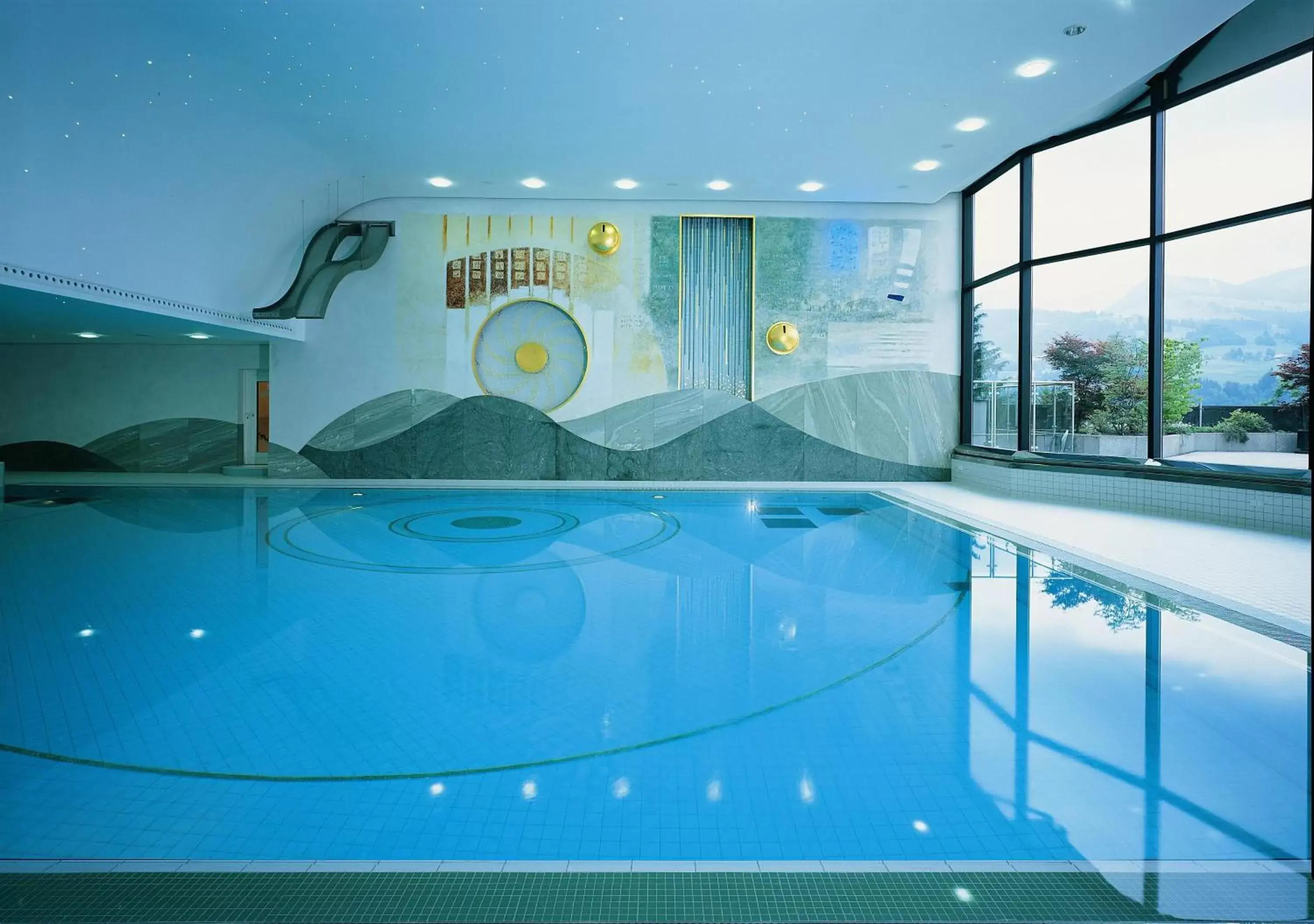 Swimming Pool in AllgäuStern Hotel