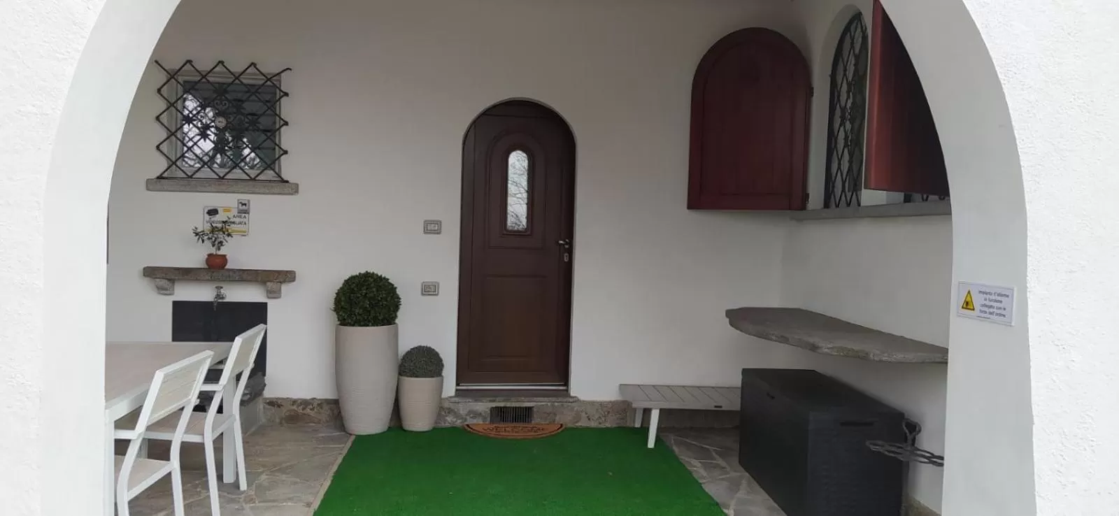 Seating area in "La Selvetta" bed and breakfast