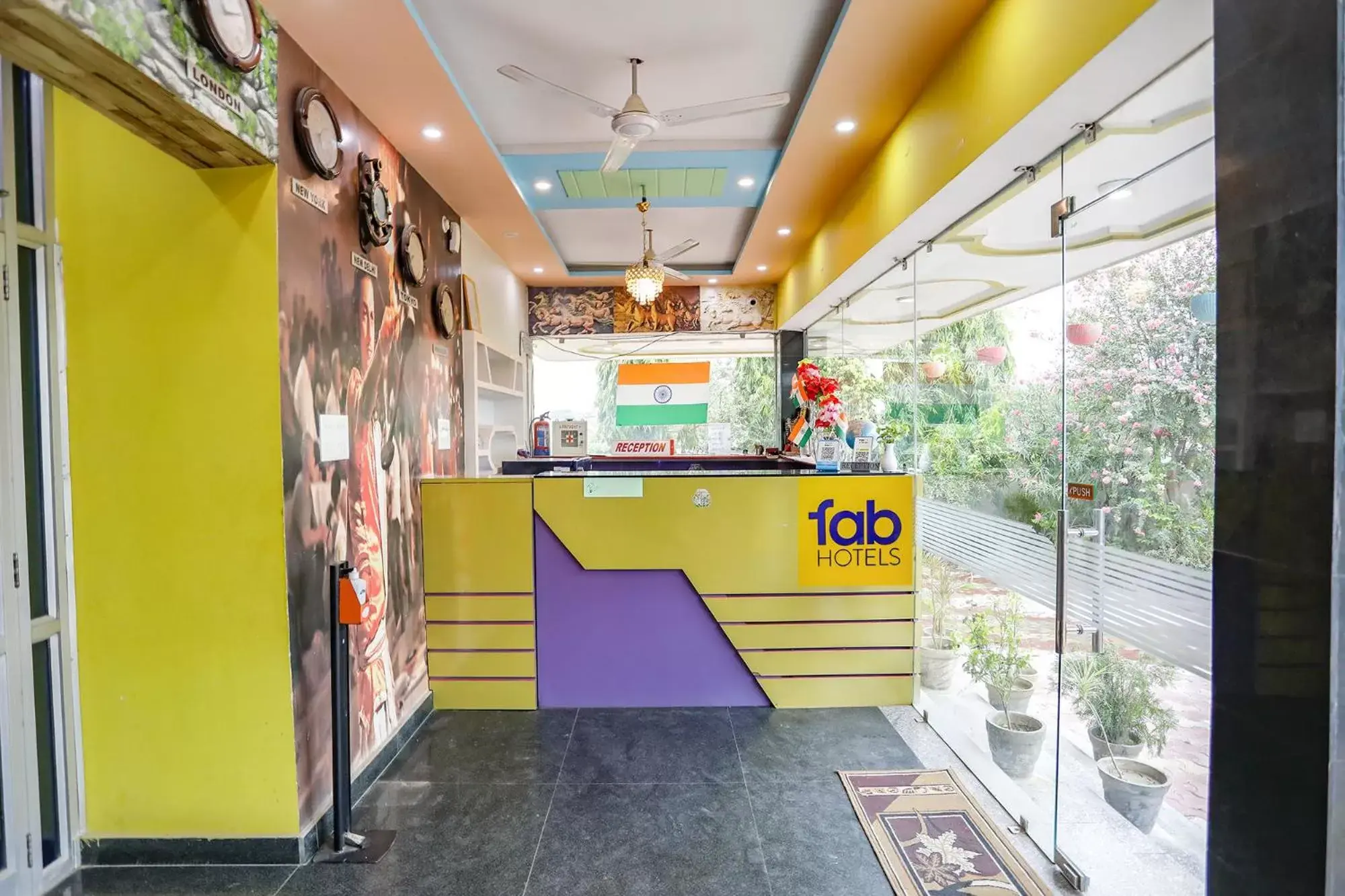 Lobby or reception in FabHotel Kriti Green Lobby or reception in FabHotel Kriti Green