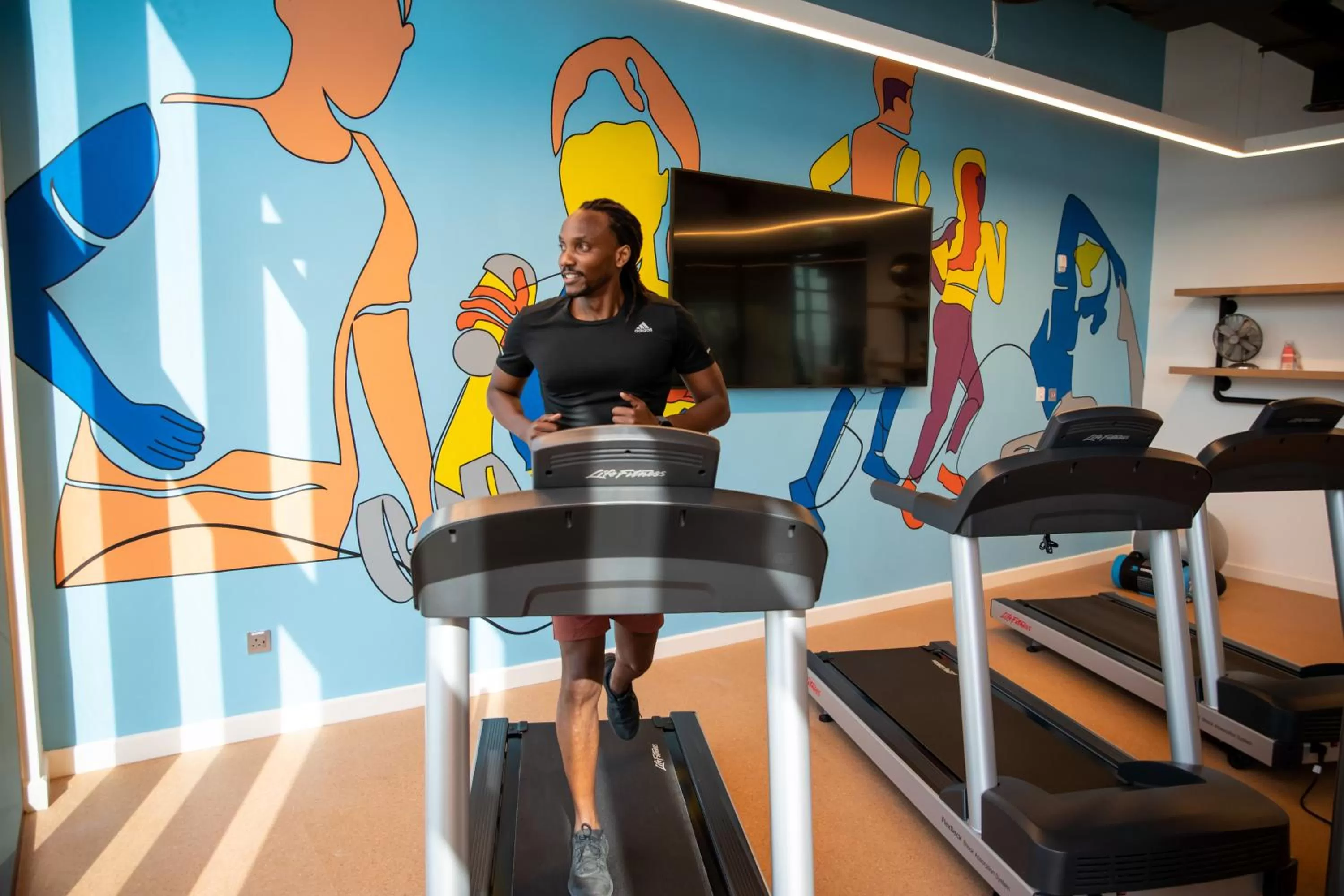 Fitness centre/facilities in Rove La Mer Beach, Jumeirah