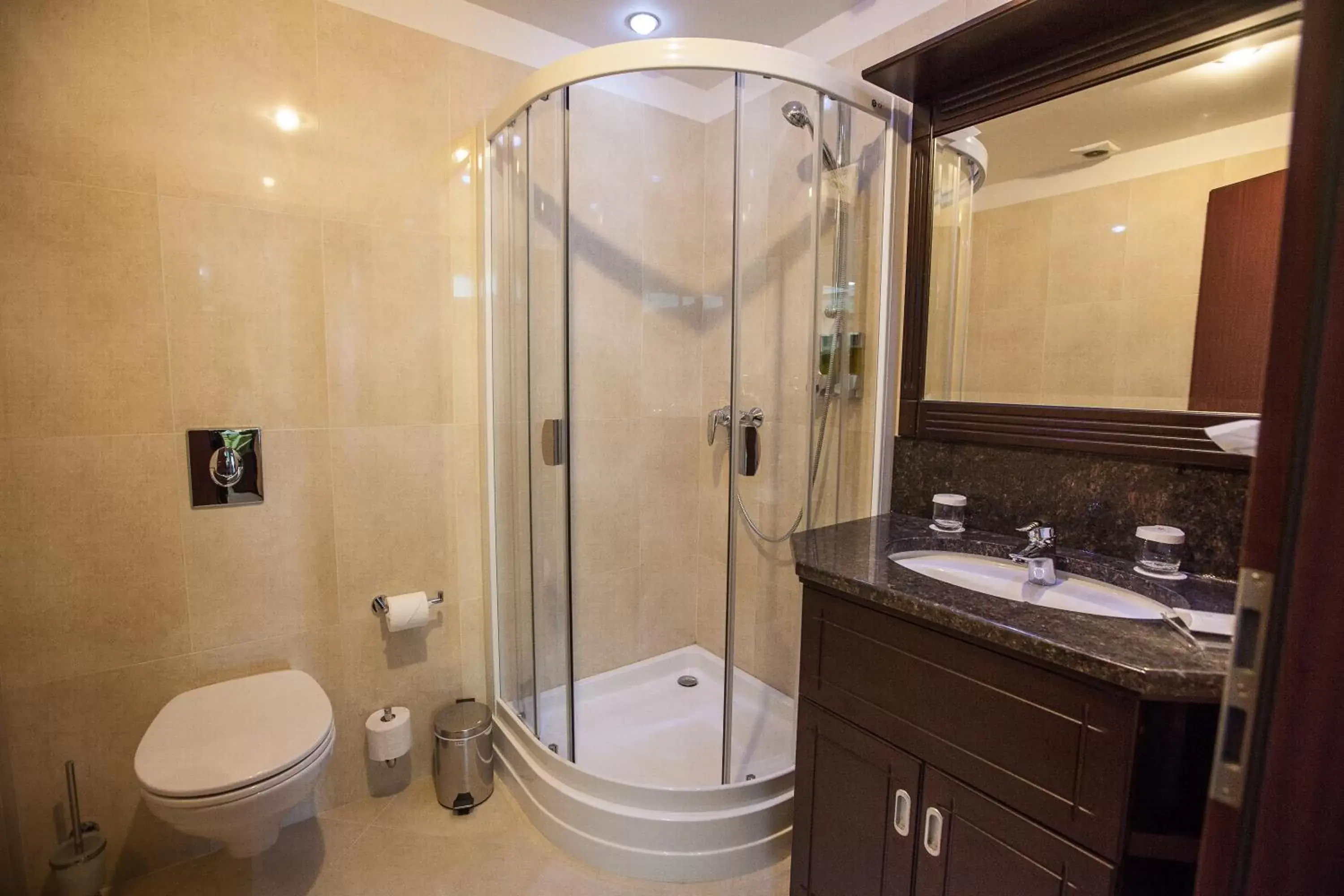 Bathroom in Ramada Hotel & Suites by Wyndham Bucharest North