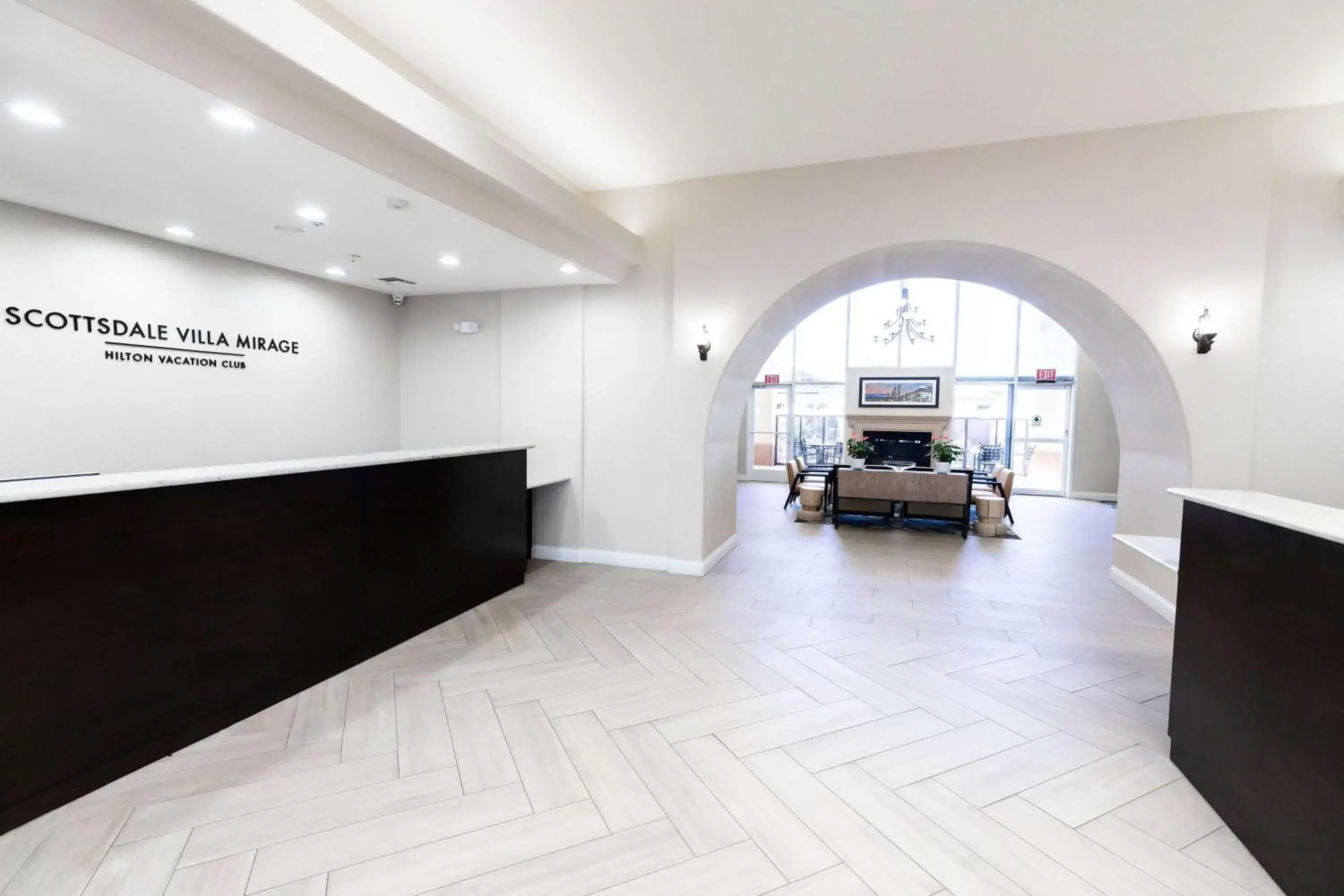 Lobby or reception in Hilton Vacation Club Scottsdale Villa Mirage Lobby or reception in Hilton Vacation Club Scottsdale Villa Mirage