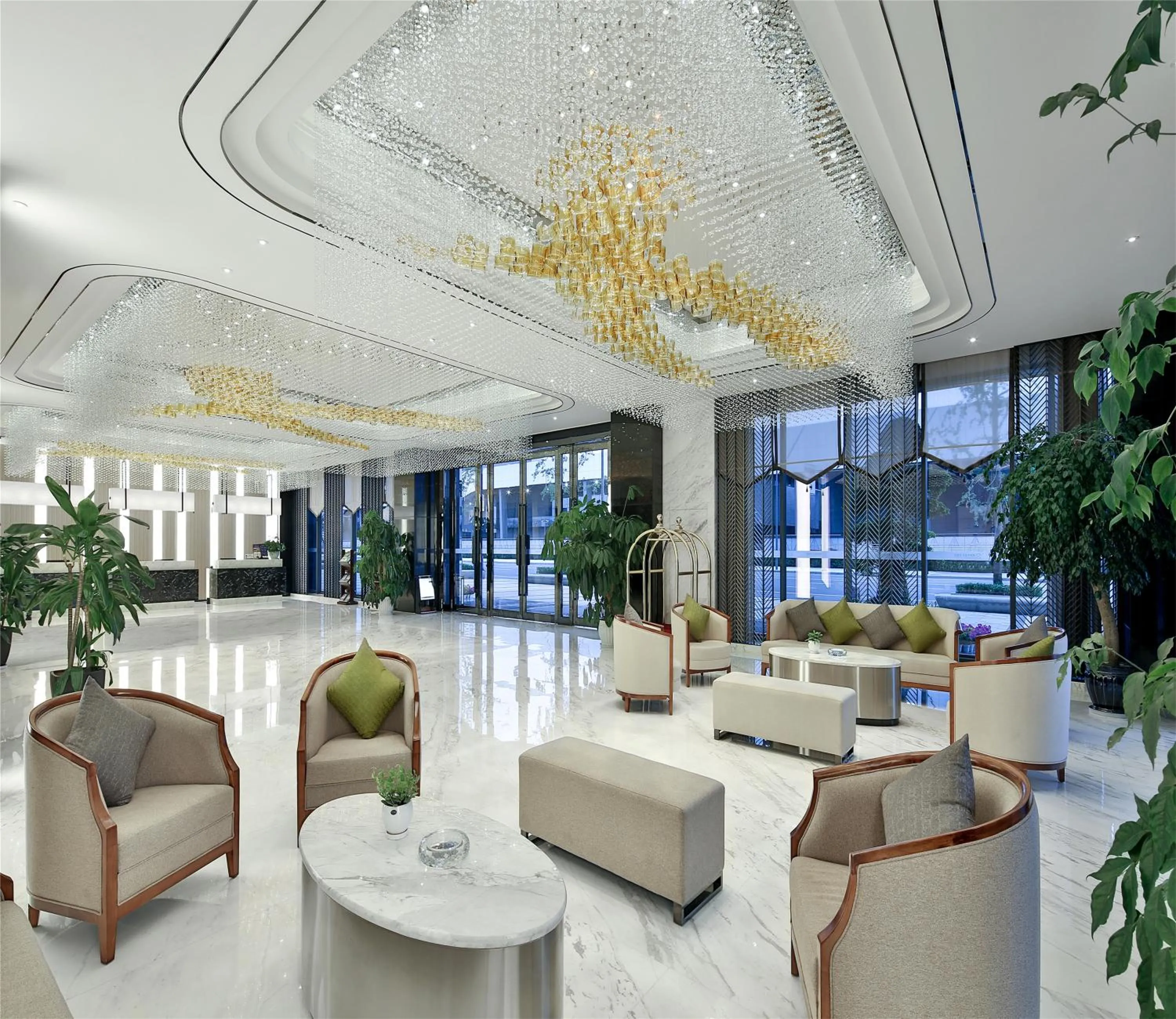 Lobby/Reception in Qin Huang Yong An Hotel