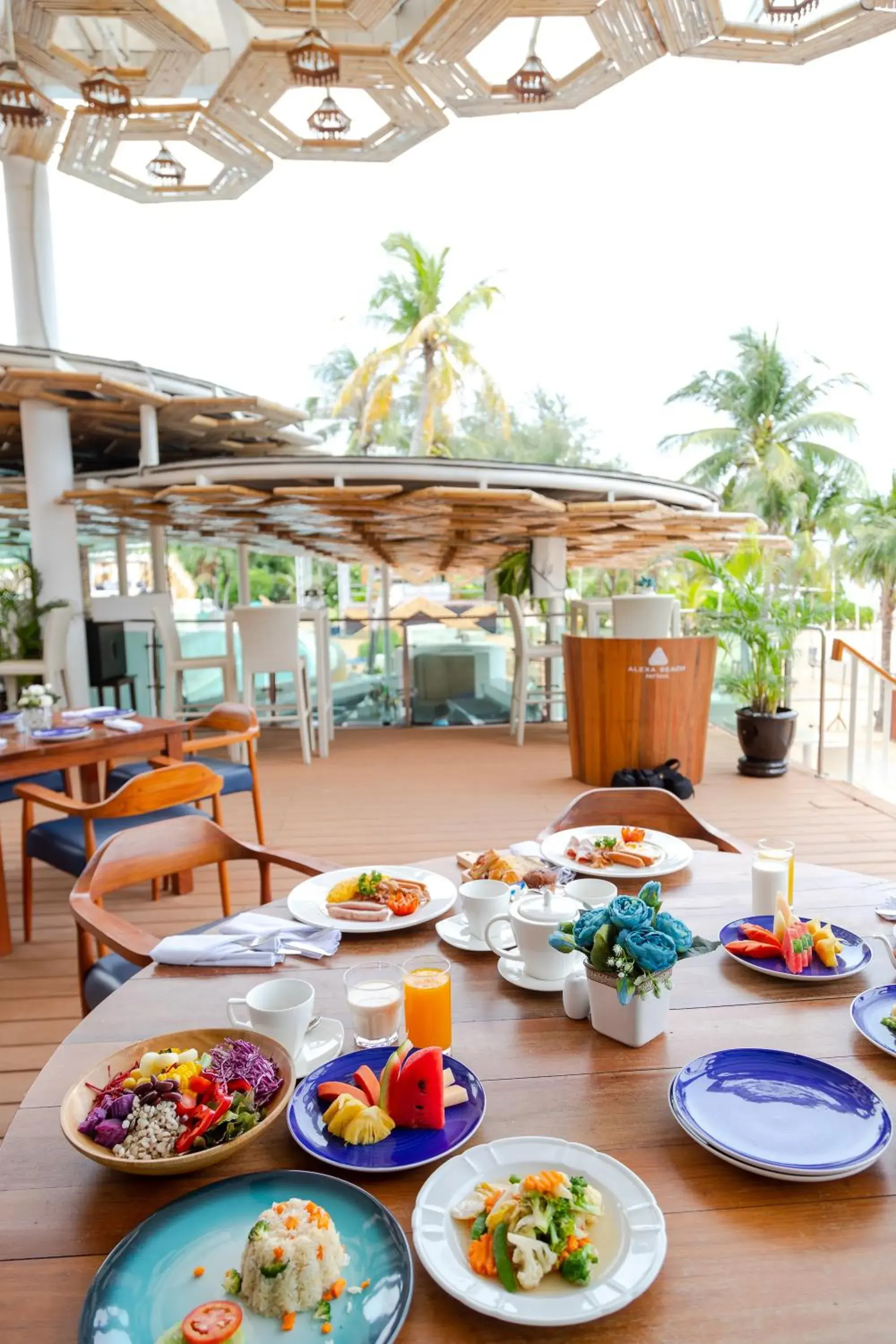 Breakfast in Pinnacle Grand Jomtien Resort and Beach Club - SHA Extra Plus