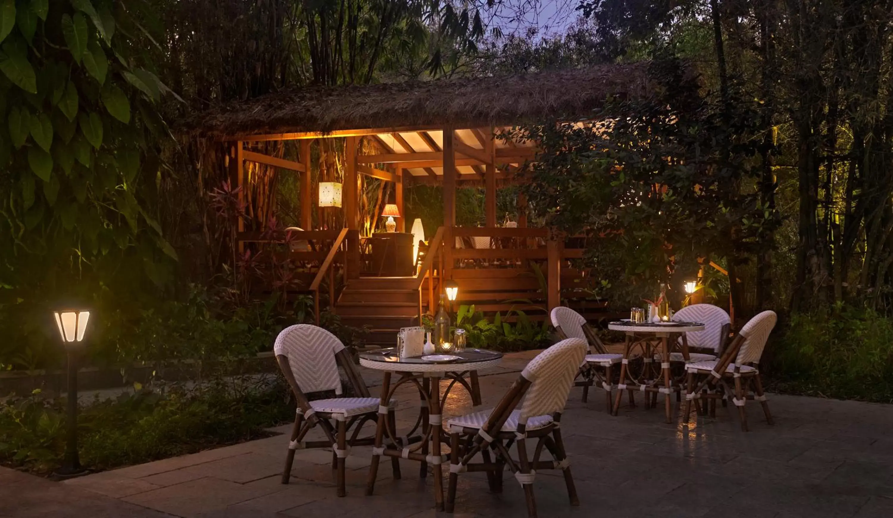 Restaurant/Places to Eat in Amanvana Spa Resort, Coorg