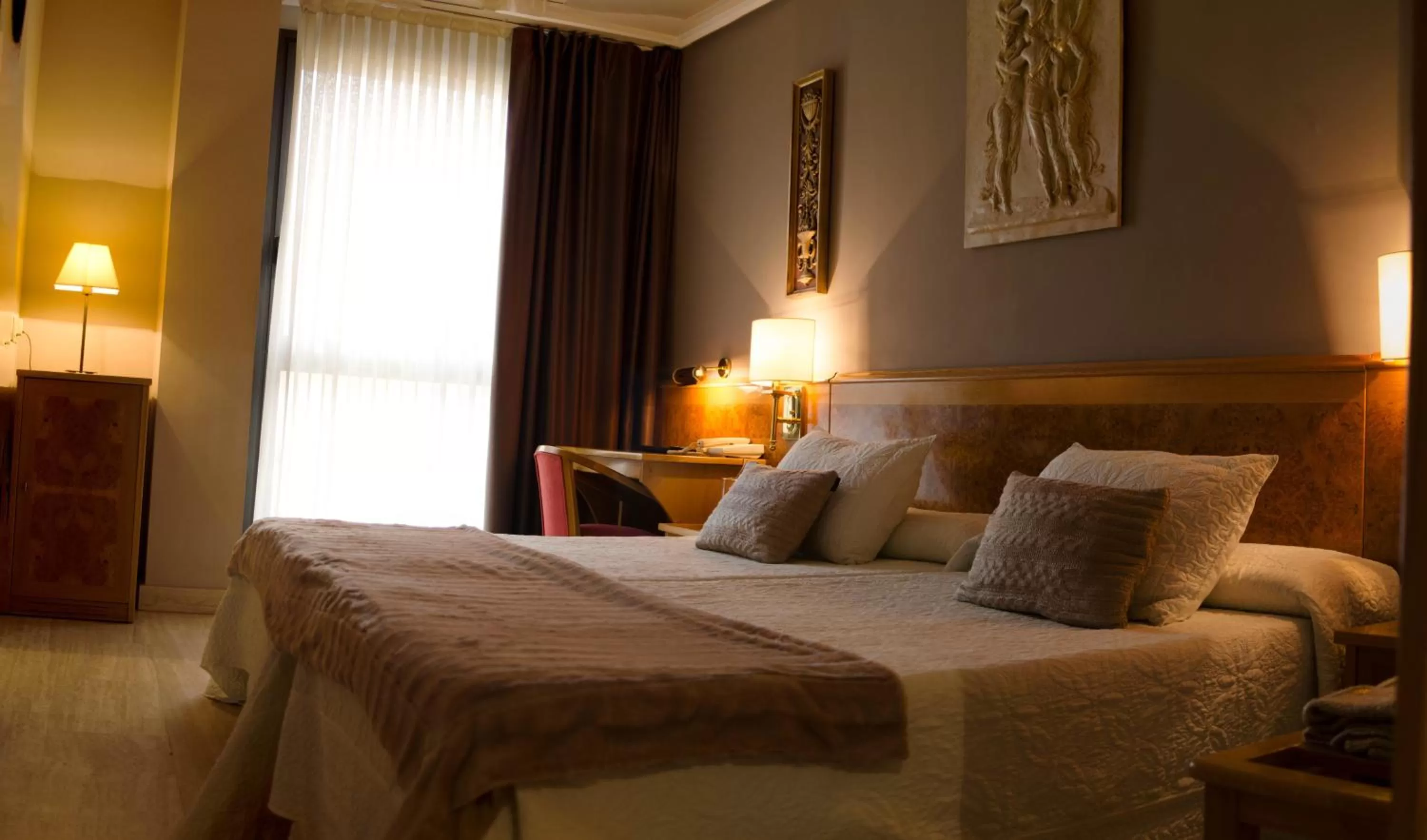 Bed in Hotel San Polo