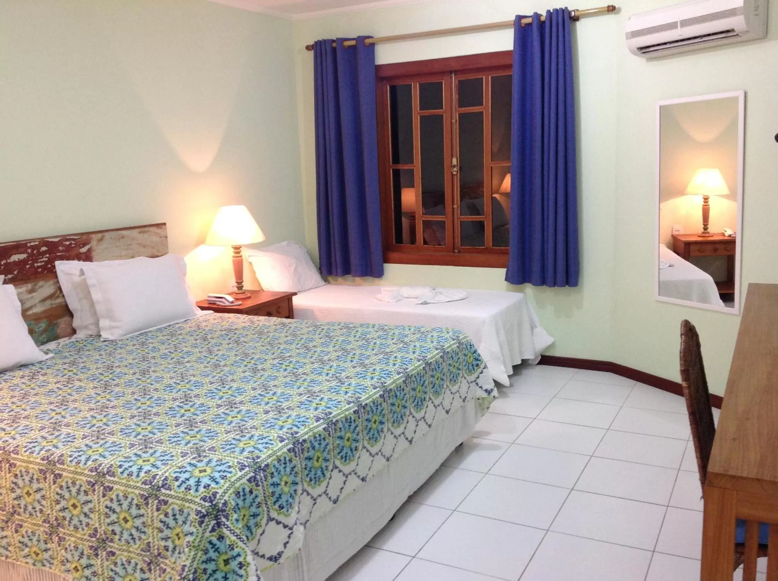 Bed in Pousada das Pedras Paraty -RJ