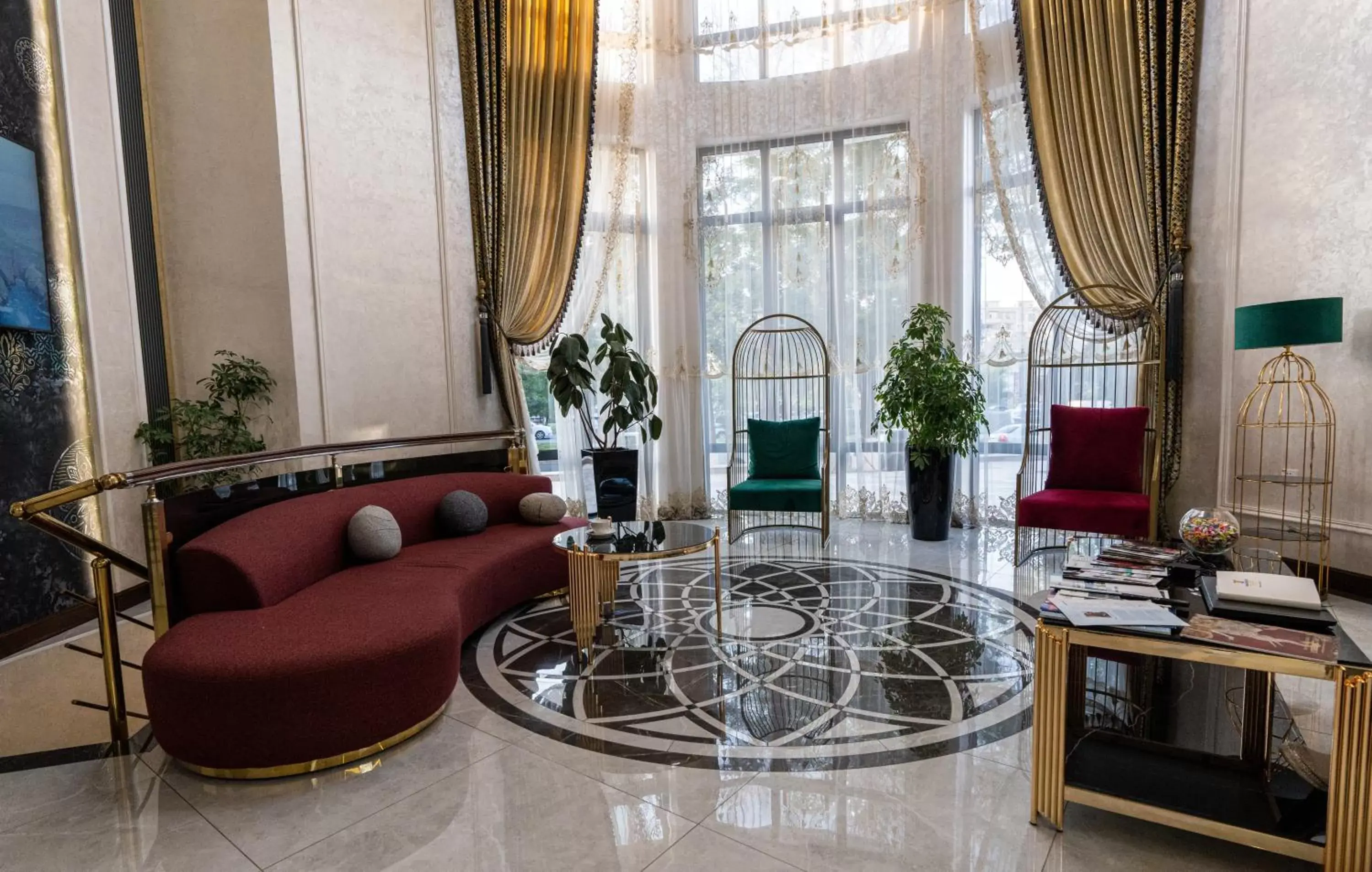 Lobby or reception in Garnet Hotel Tashkent Lobby or reception in Garnet Hotel Tashkent