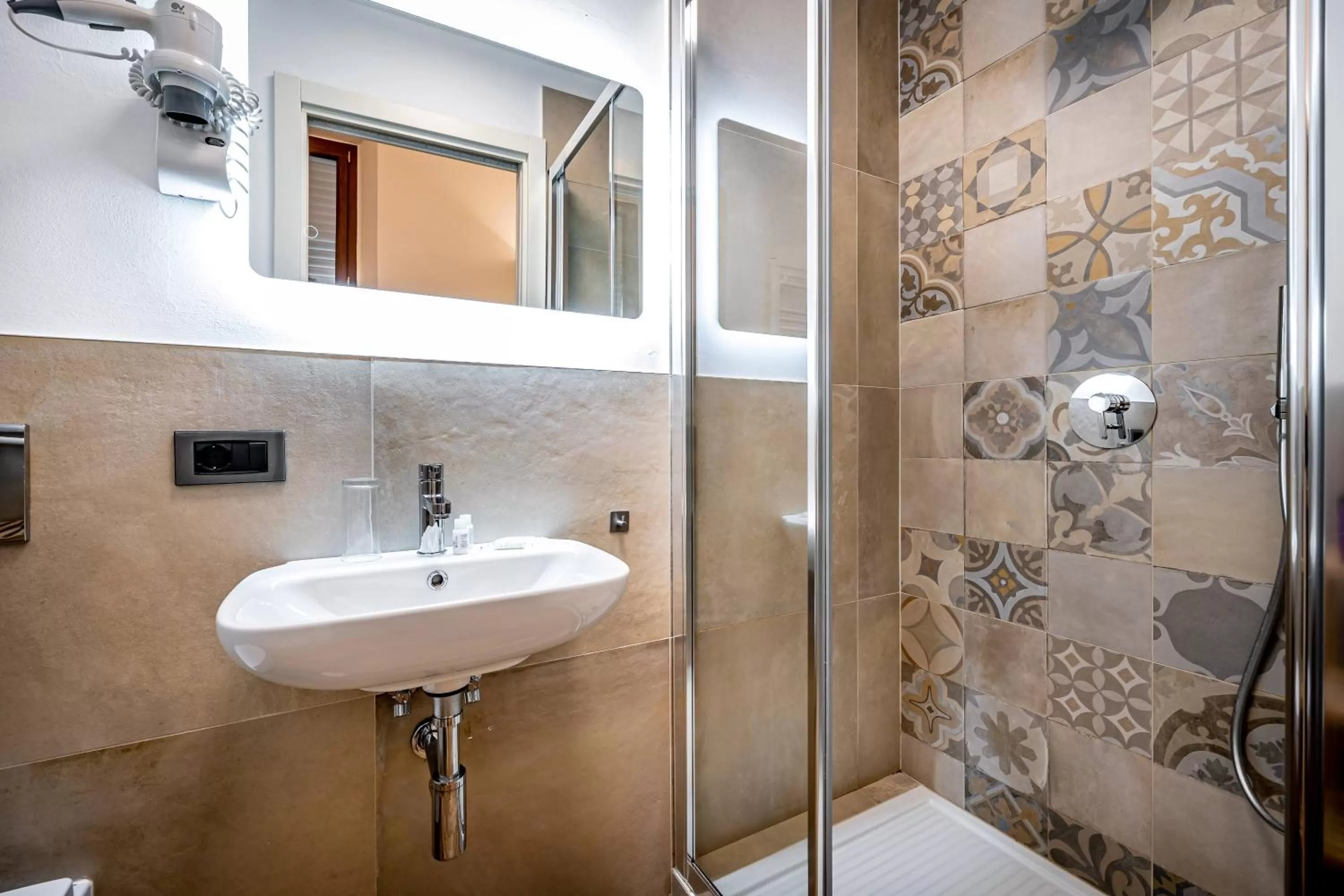 Shower in B&B Lorenzo de' Medici