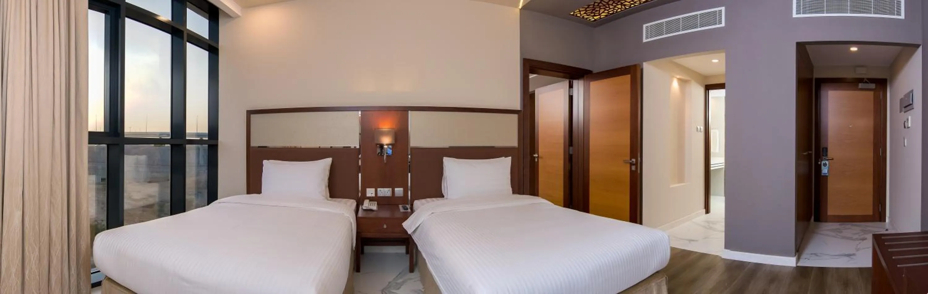 Photo of the whole room, Bed in Muscat Gate Hotel