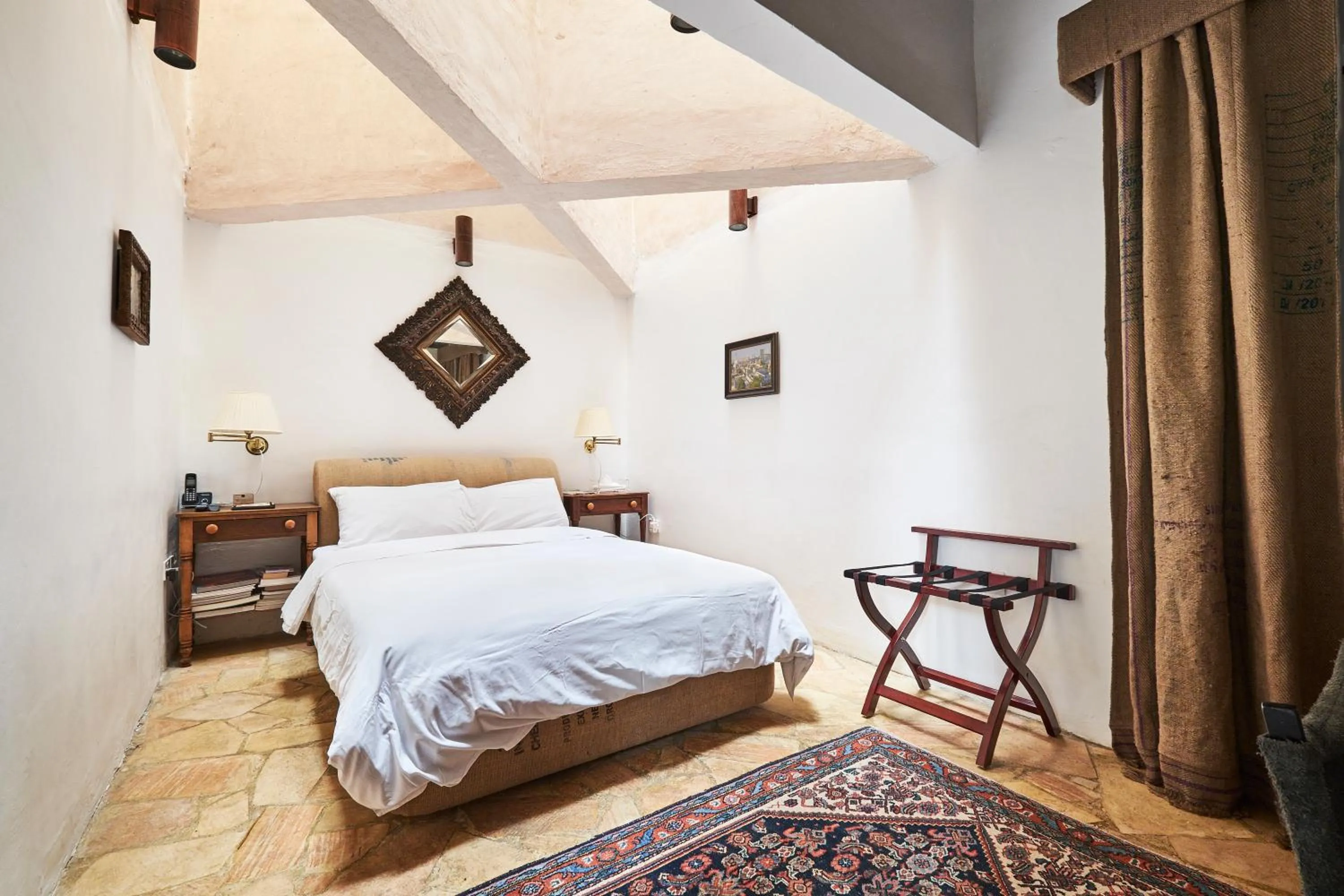 Bedroom, Bed in XVA Art Hotel