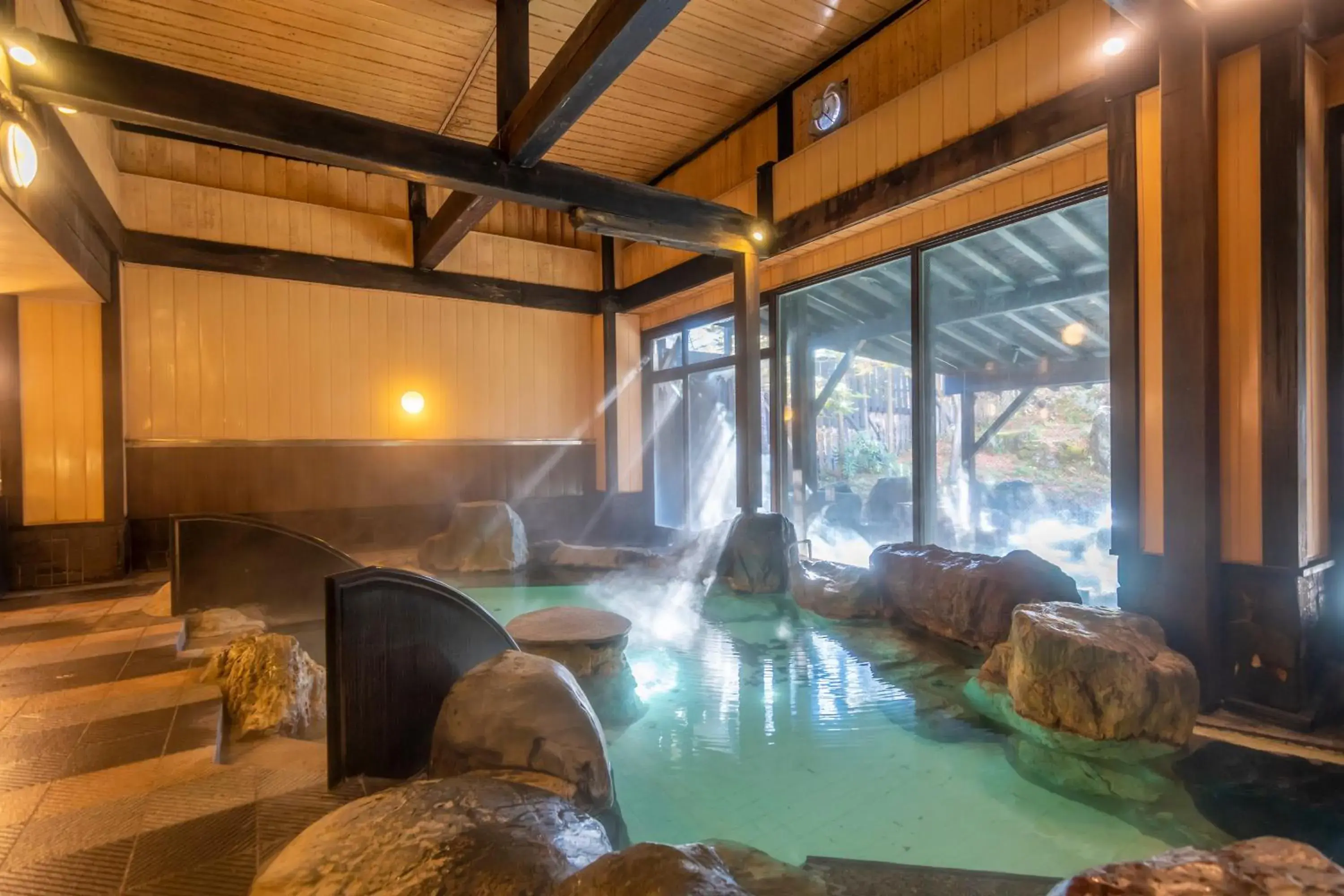 Hot Spring Bath in Kusatsu Now Resort Hotel