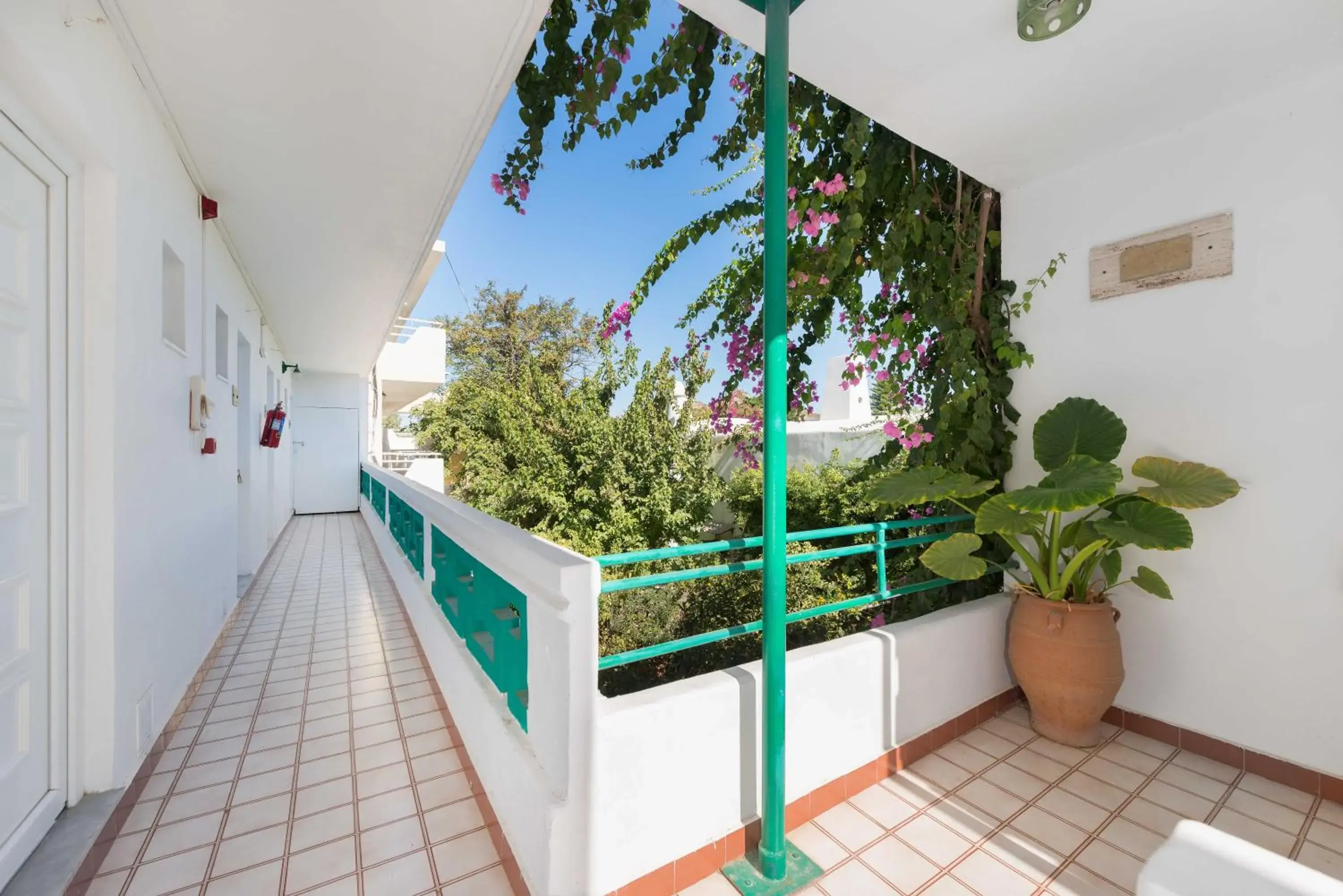 Day, Balcony/Terrace in Melody Studios Faliraki