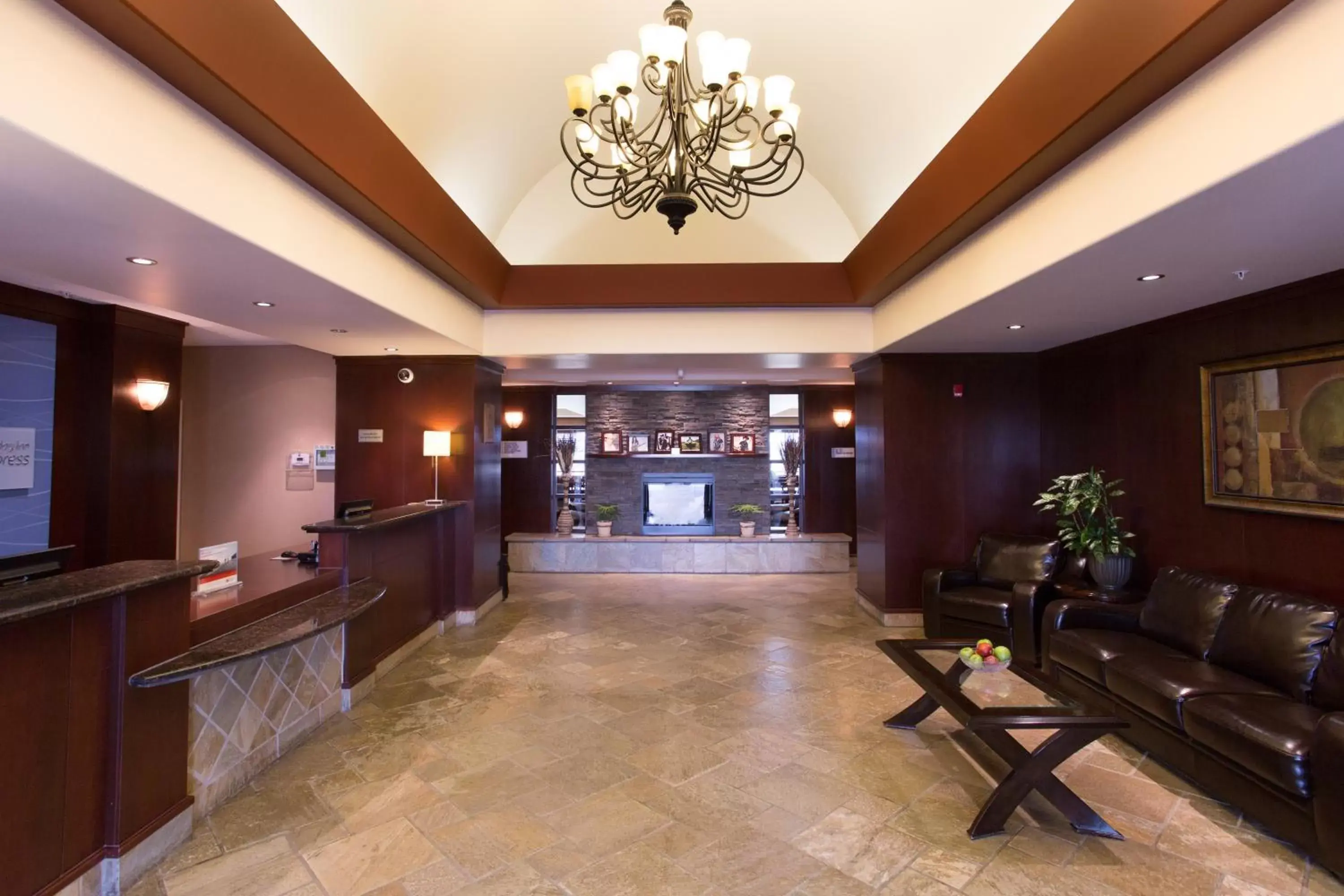 Property building, Lobby/Reception in Holiday Inn Express & Suites Whitecourt, an IHG Hotel