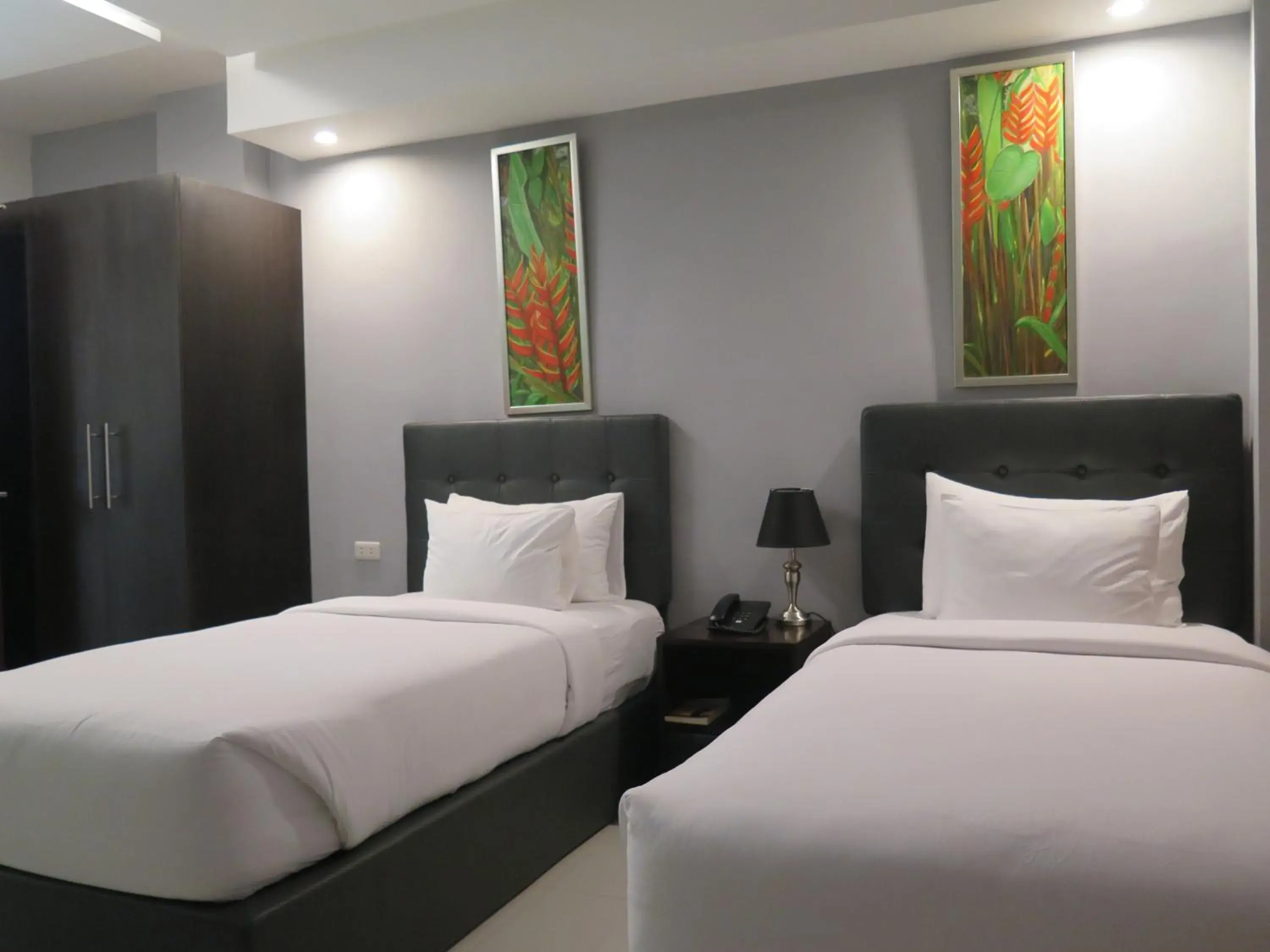 Bed in The Pacifico Boutique Hotel Bed in The Pacifico Boutique Hotel