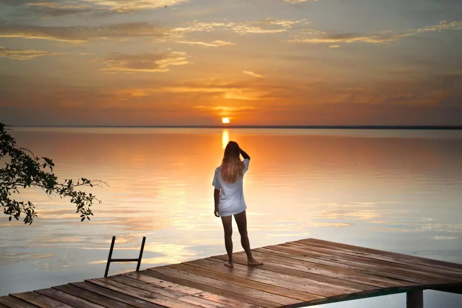 Natural landscape, Sunrise/Sunset in Hotel Awazul Bacalar