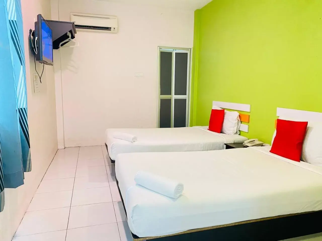 Bed in Orange Hotel Segamat Bed in Orange Hotel Segamat