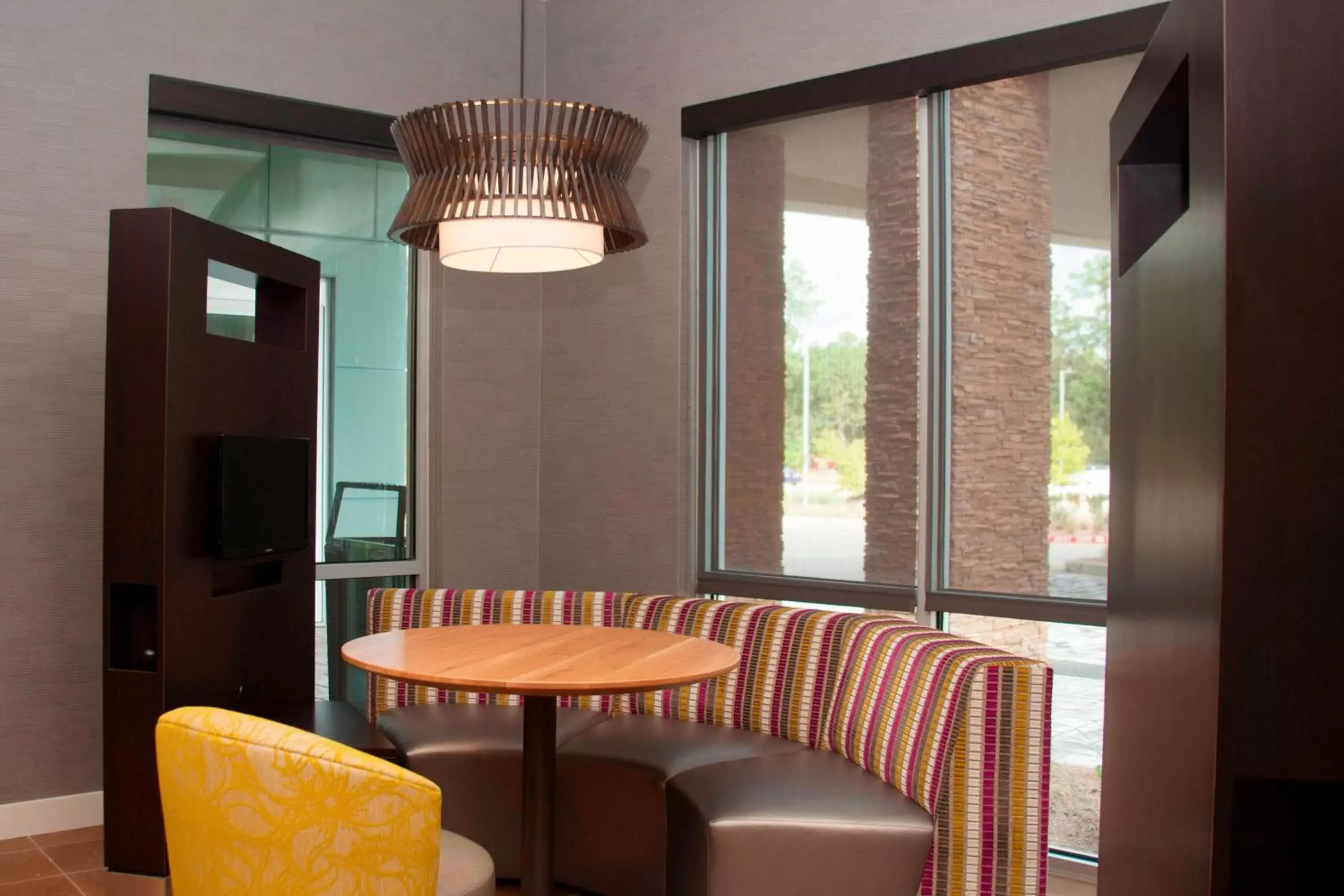 Other, Seating Area in Courtyard by Marriott Houston Springwoods Village