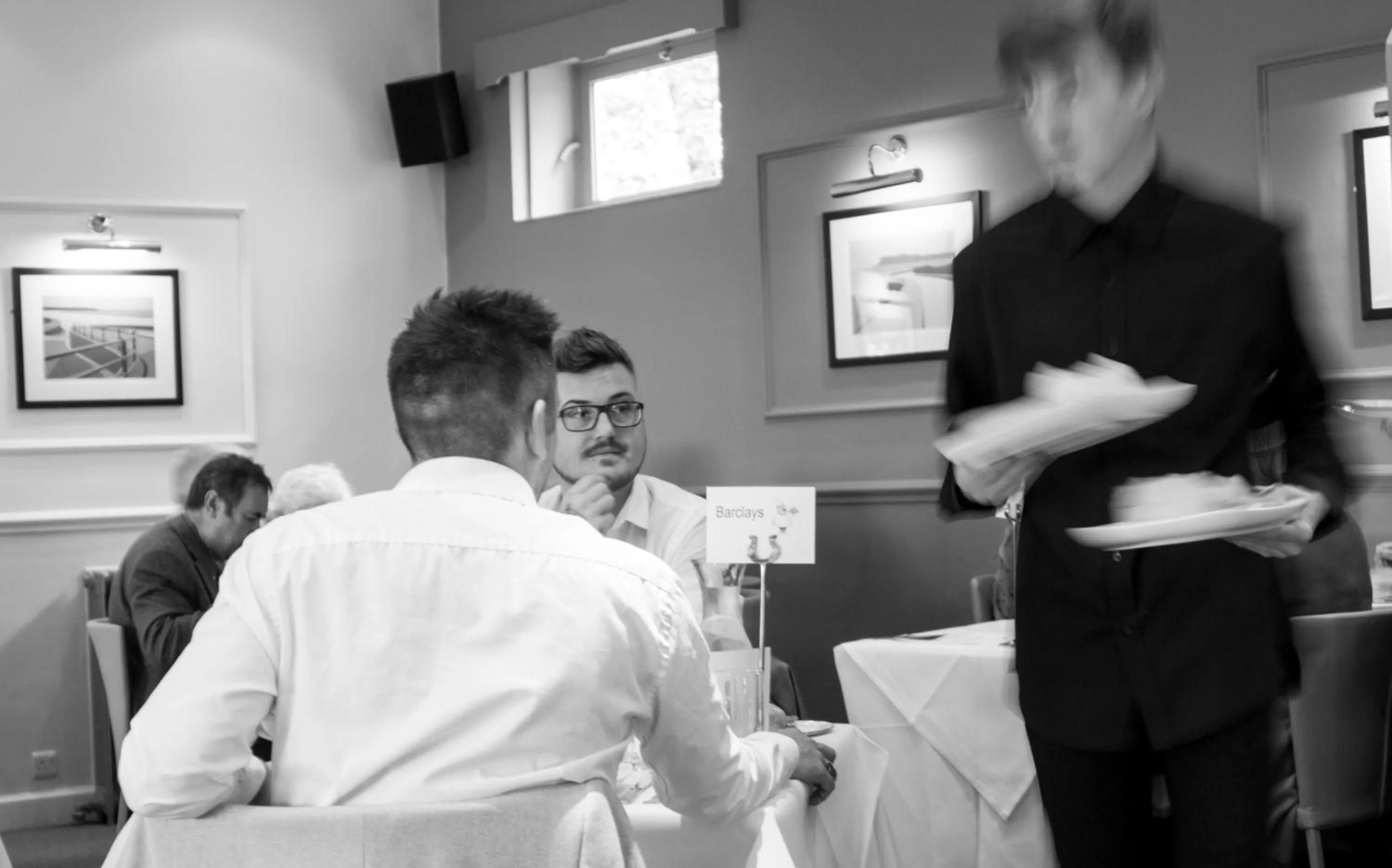 Dining area in The White Lodge Hotel