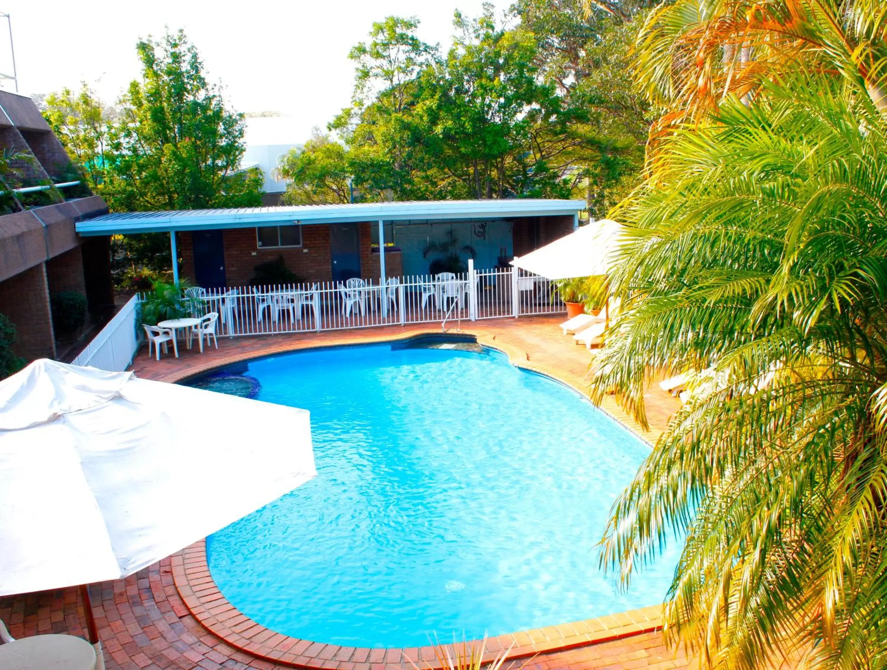 BBQ facilities, Swimming Pool in Aquajet Motel