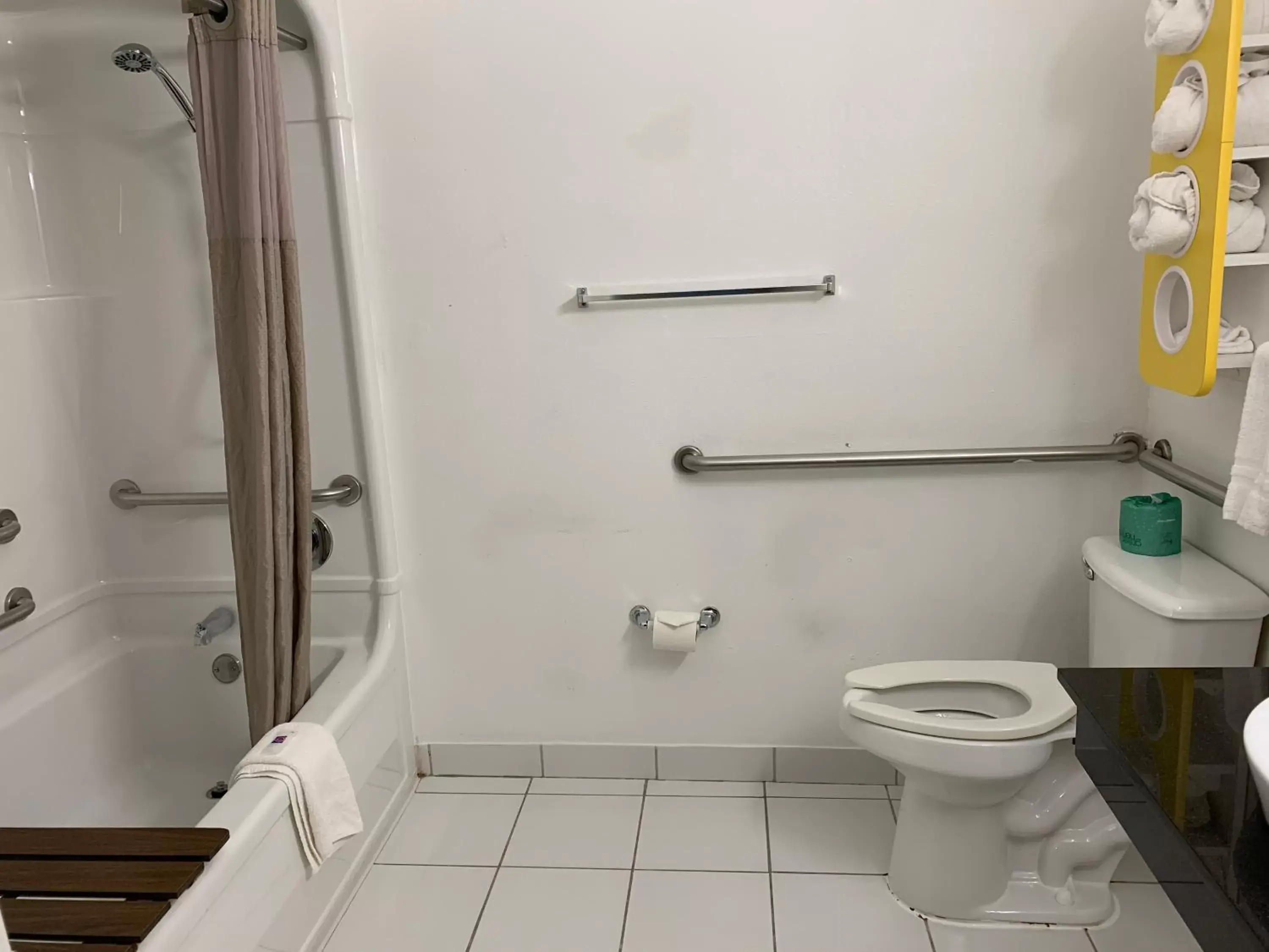 Bathroom in Motel 6-Terrell, TX