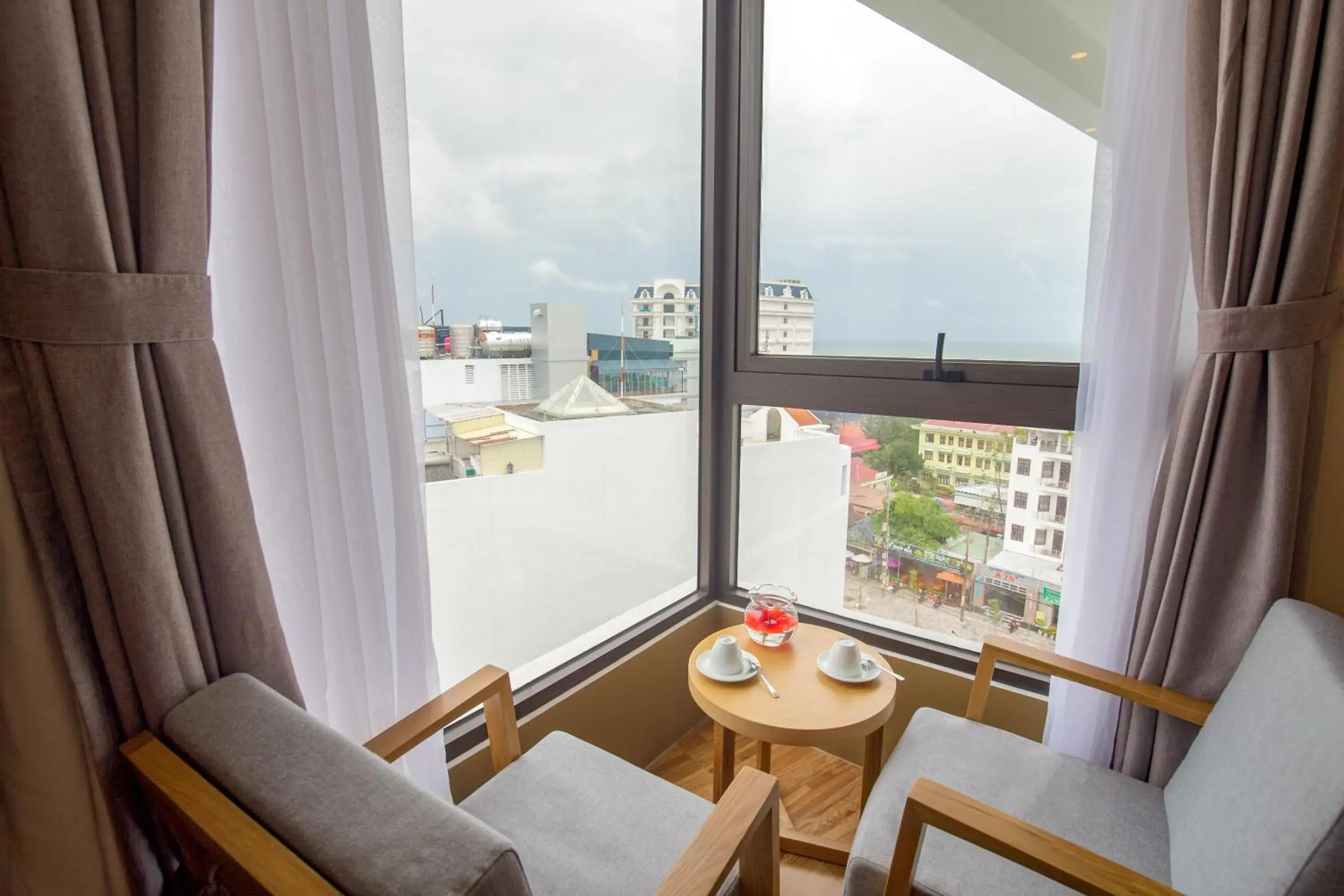 City view in Gaia Hotel PhuQuoc