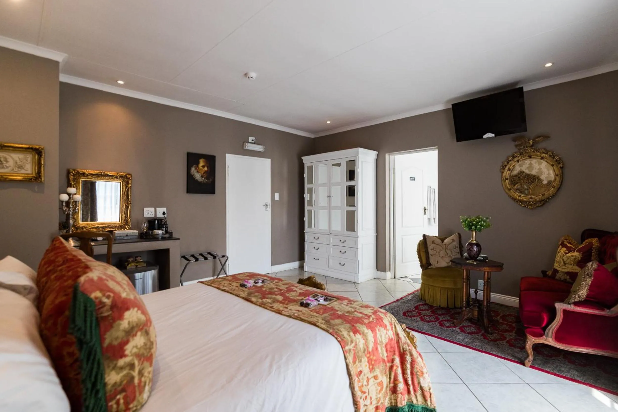 Bed in Duke & Duchess Boutique Hotel