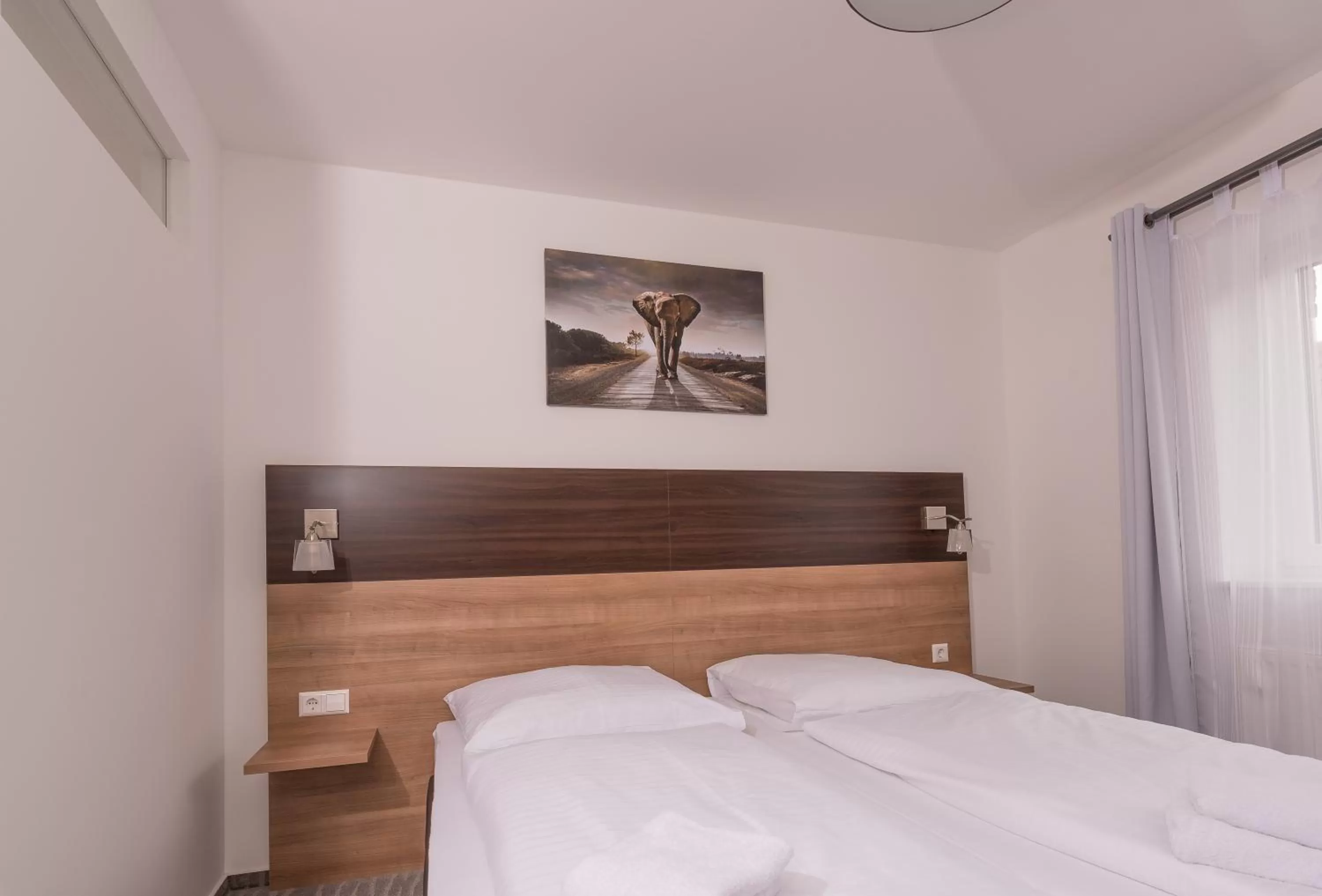 Bed in Boutique-Hotel Kronenstuben