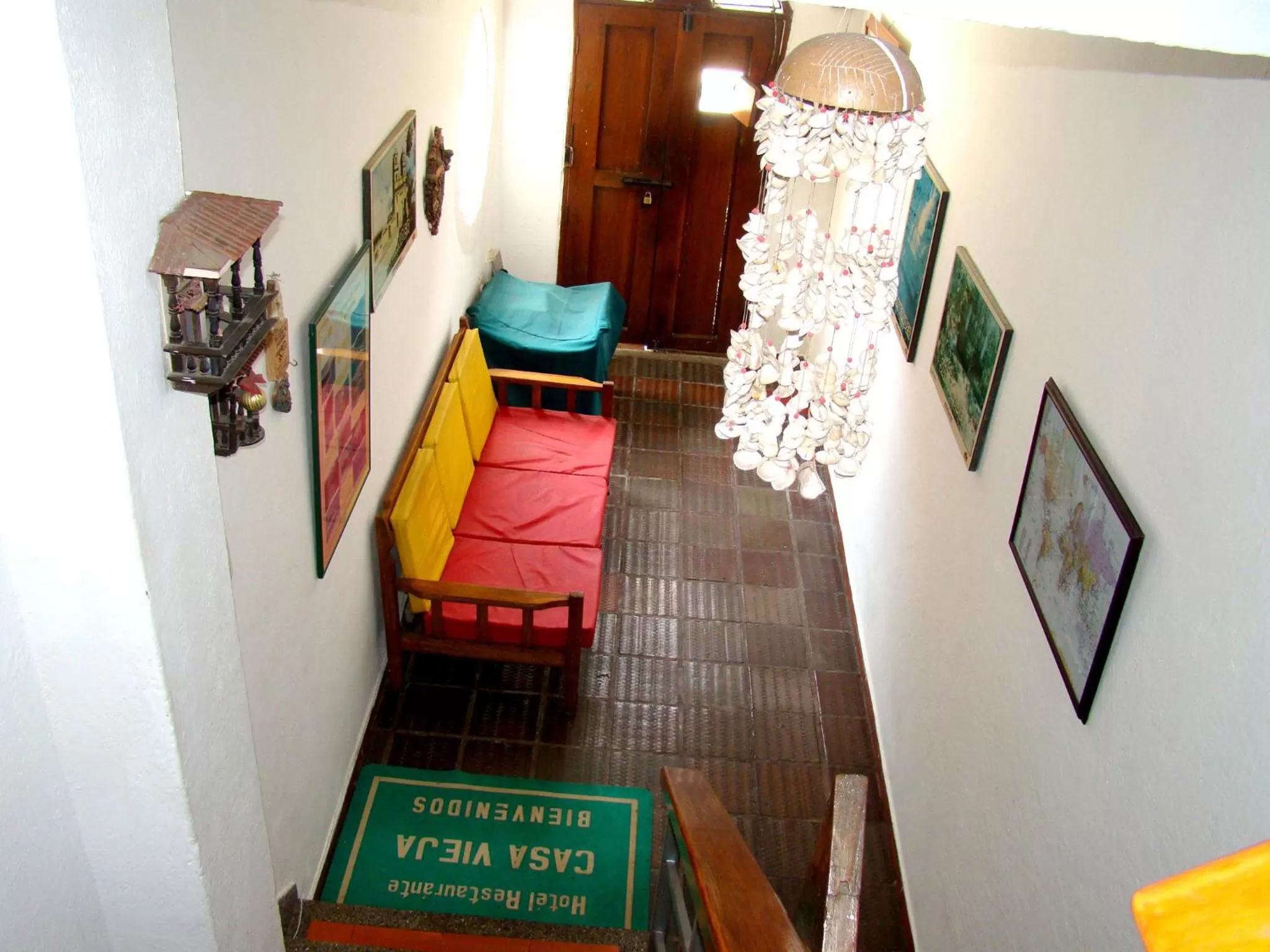Lobby or reception in Hotel Casa Vieja