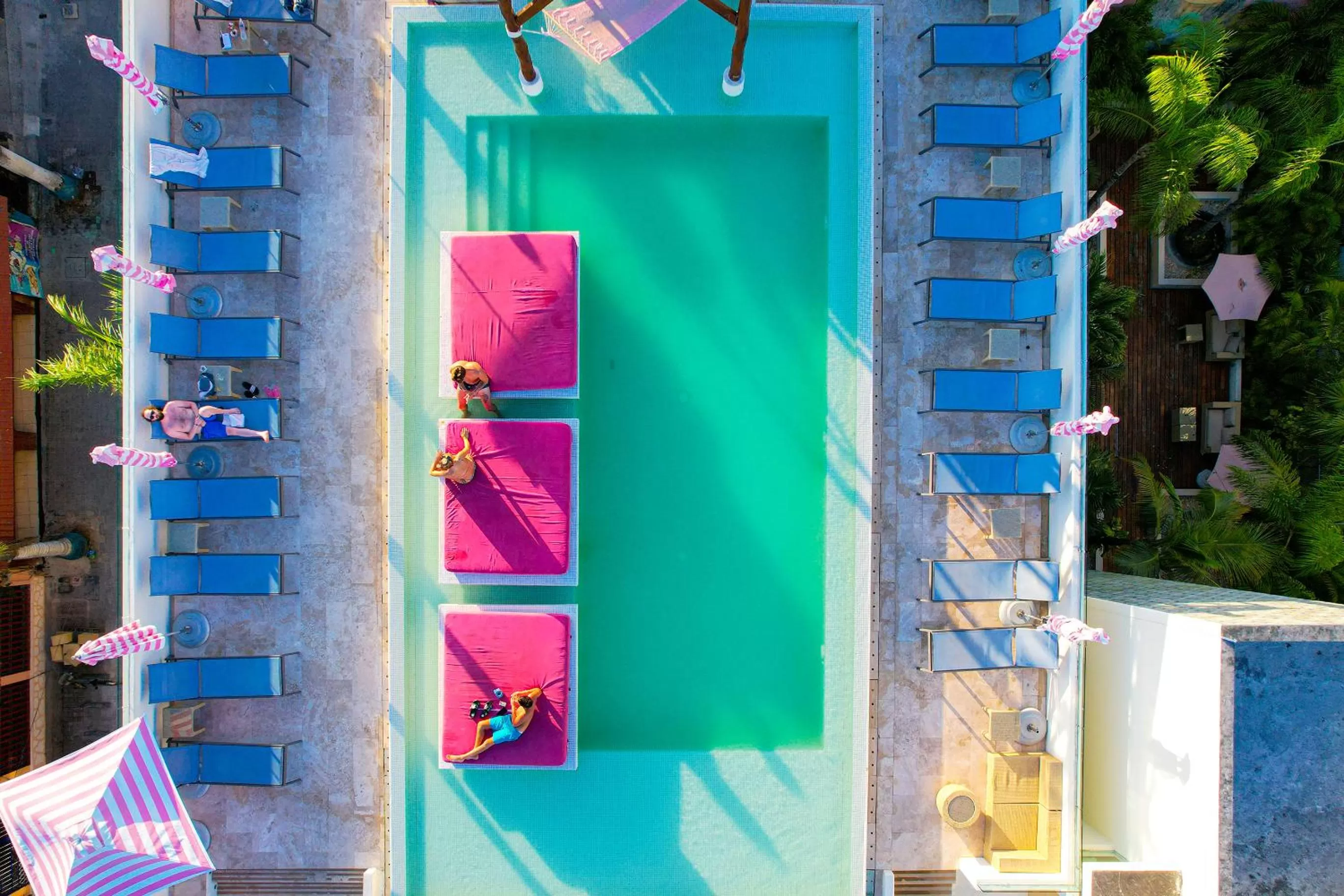 Swimming pool in Hotel The Palm