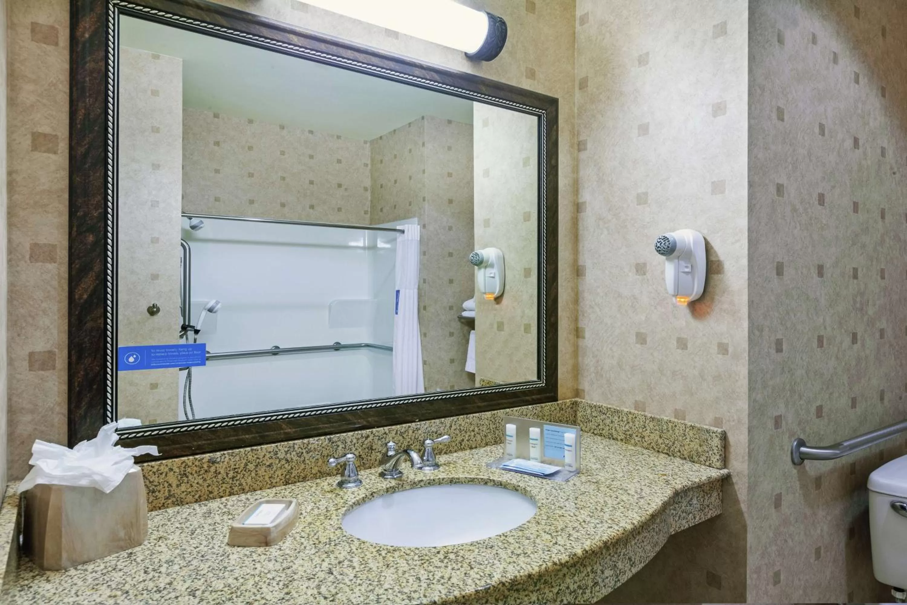 Bathroom in Hampton Inn & Suites Owasso