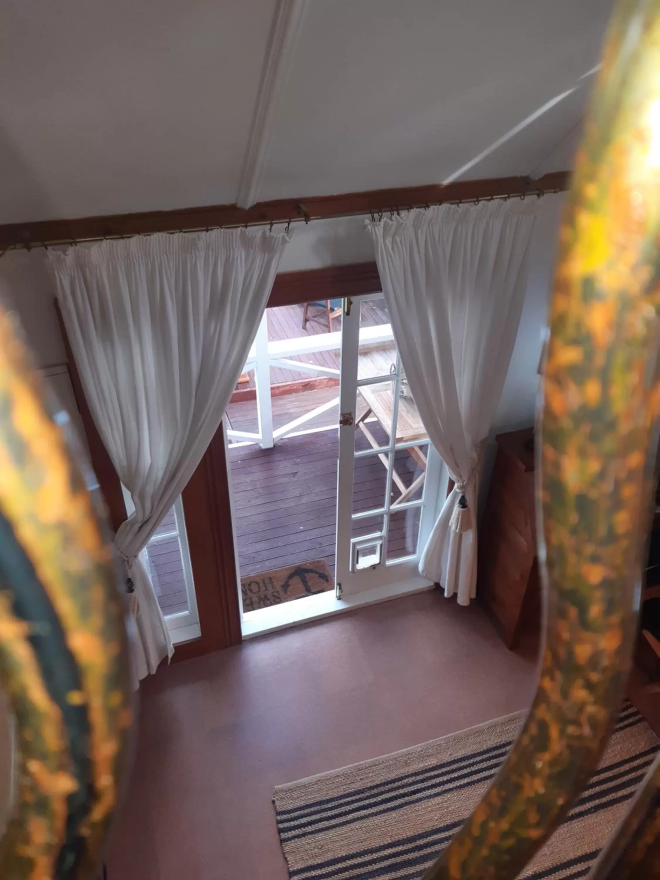 Bird's eye view in Harbour View Cottage