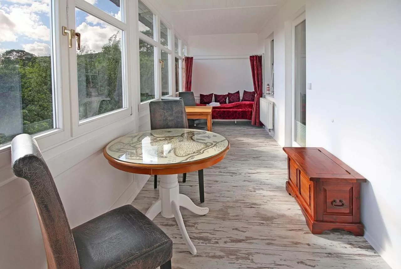 Balcony/Terrace, Seating Area in Villa Katharina