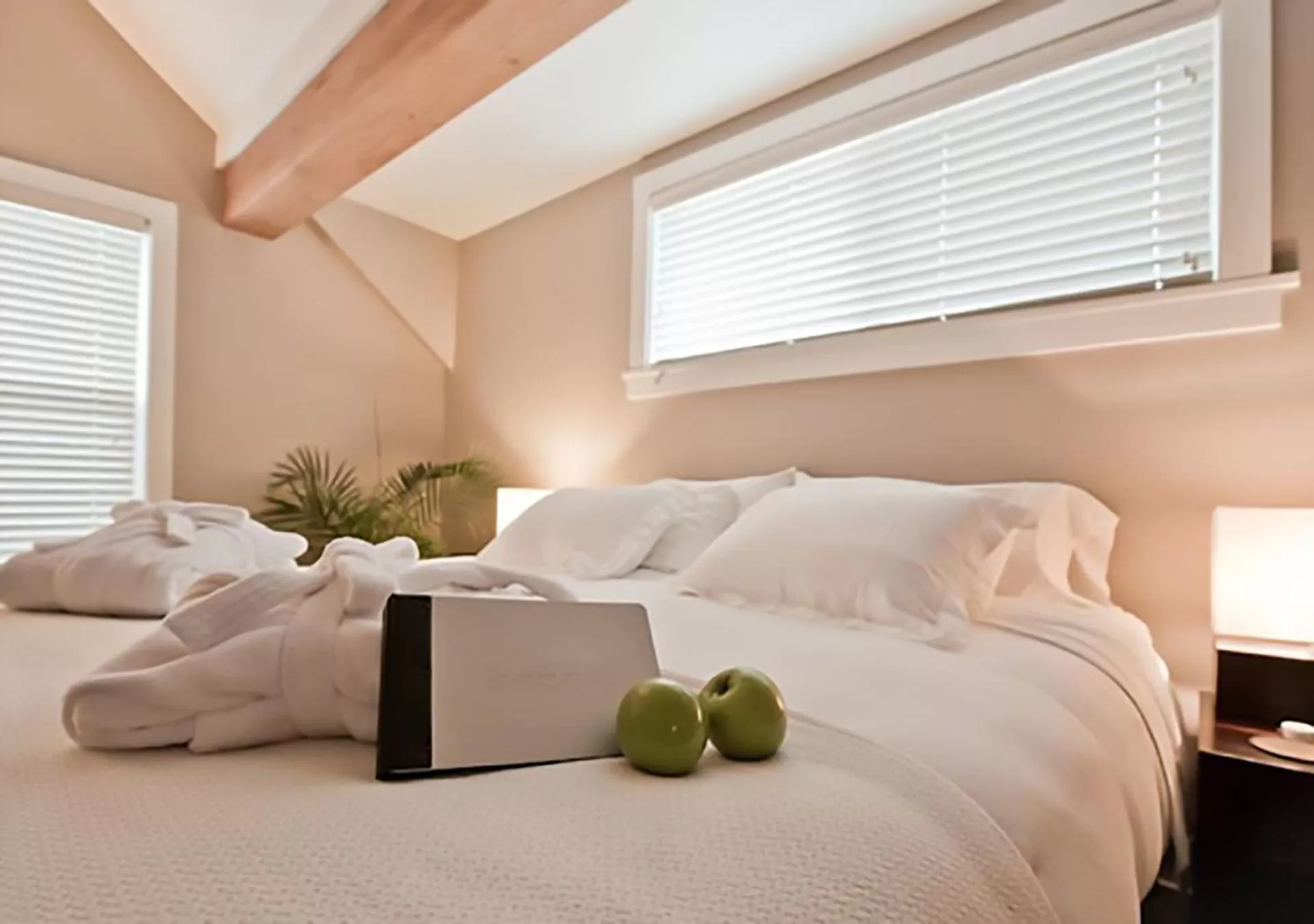 Bed in Bird Rock Hotel